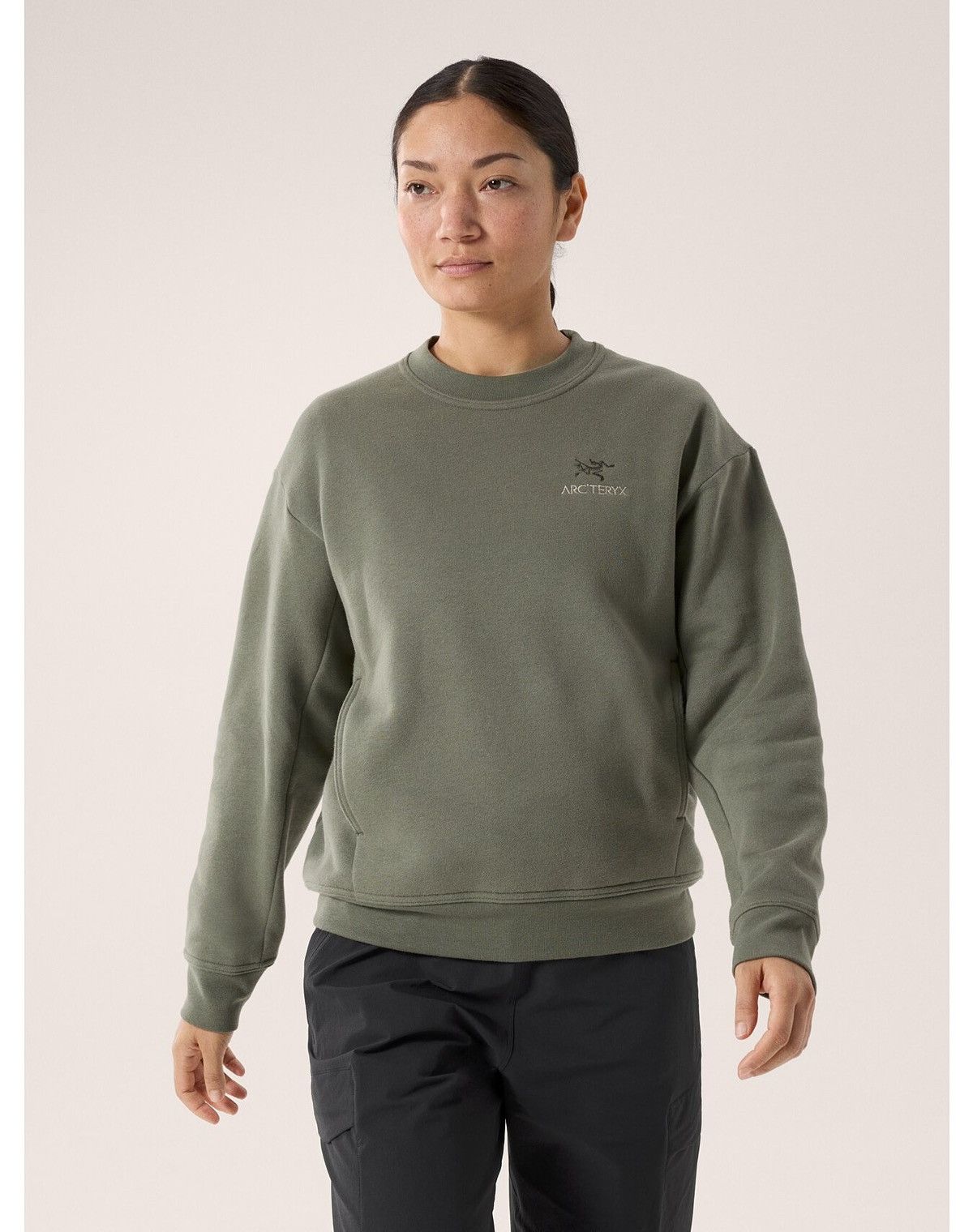 Arc'teryx Arc’teryx Emblem Fleece Crew Neck Sweatshirt Women’s S/M Size S / US 4 / IT 40 - 1 Thumbnail