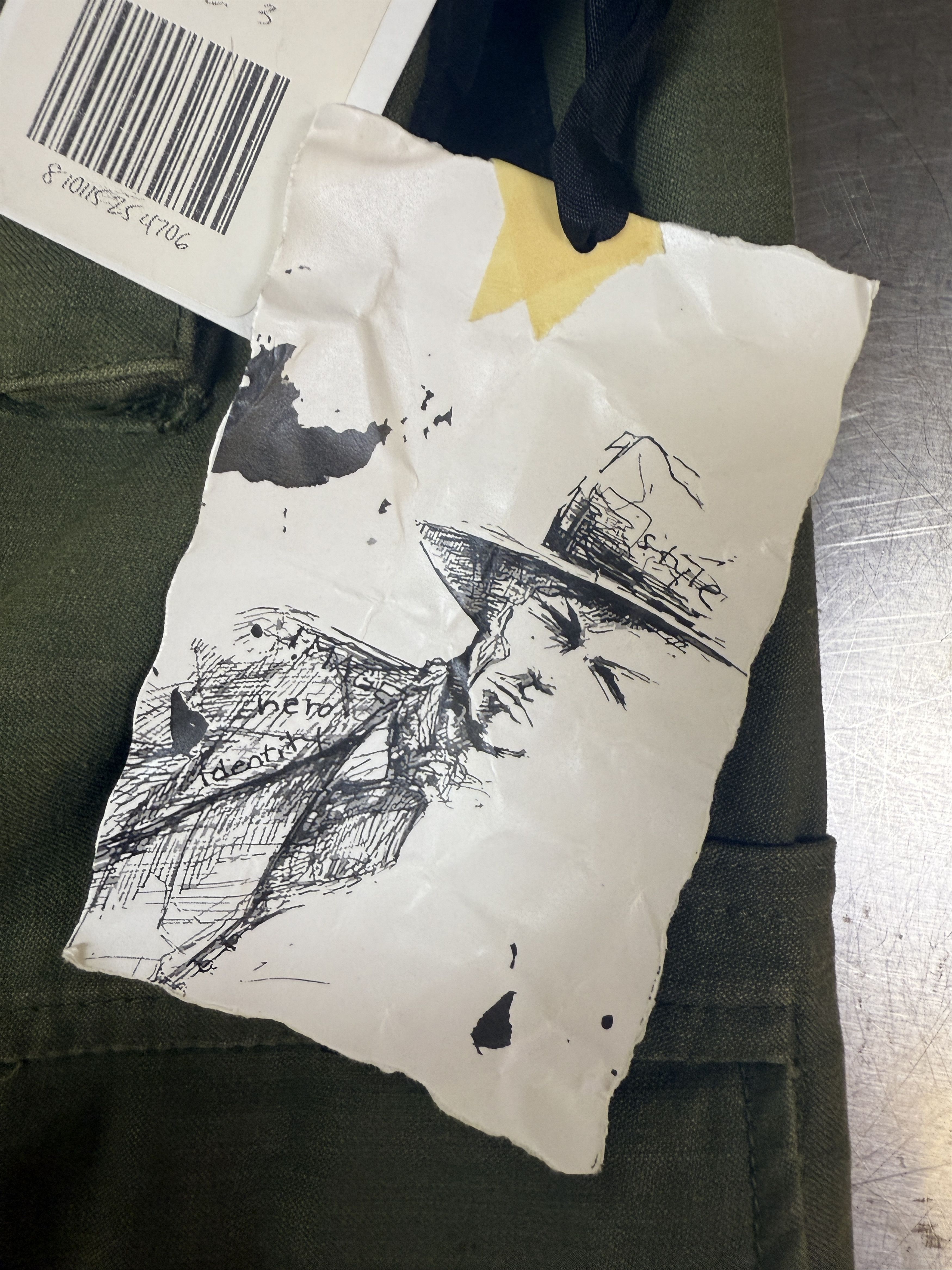 Greg Lauren $1200 Greg Lauren Army Jacket Tux Cargo Pants Size US 34 / EU 50 - 10 Thumbnail