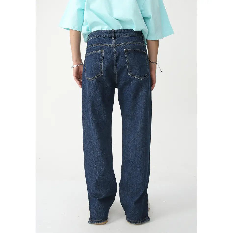 Japanese Brand Retro loose high street casual jeans Size US 32 / EU 48 - 4 Thumbnail