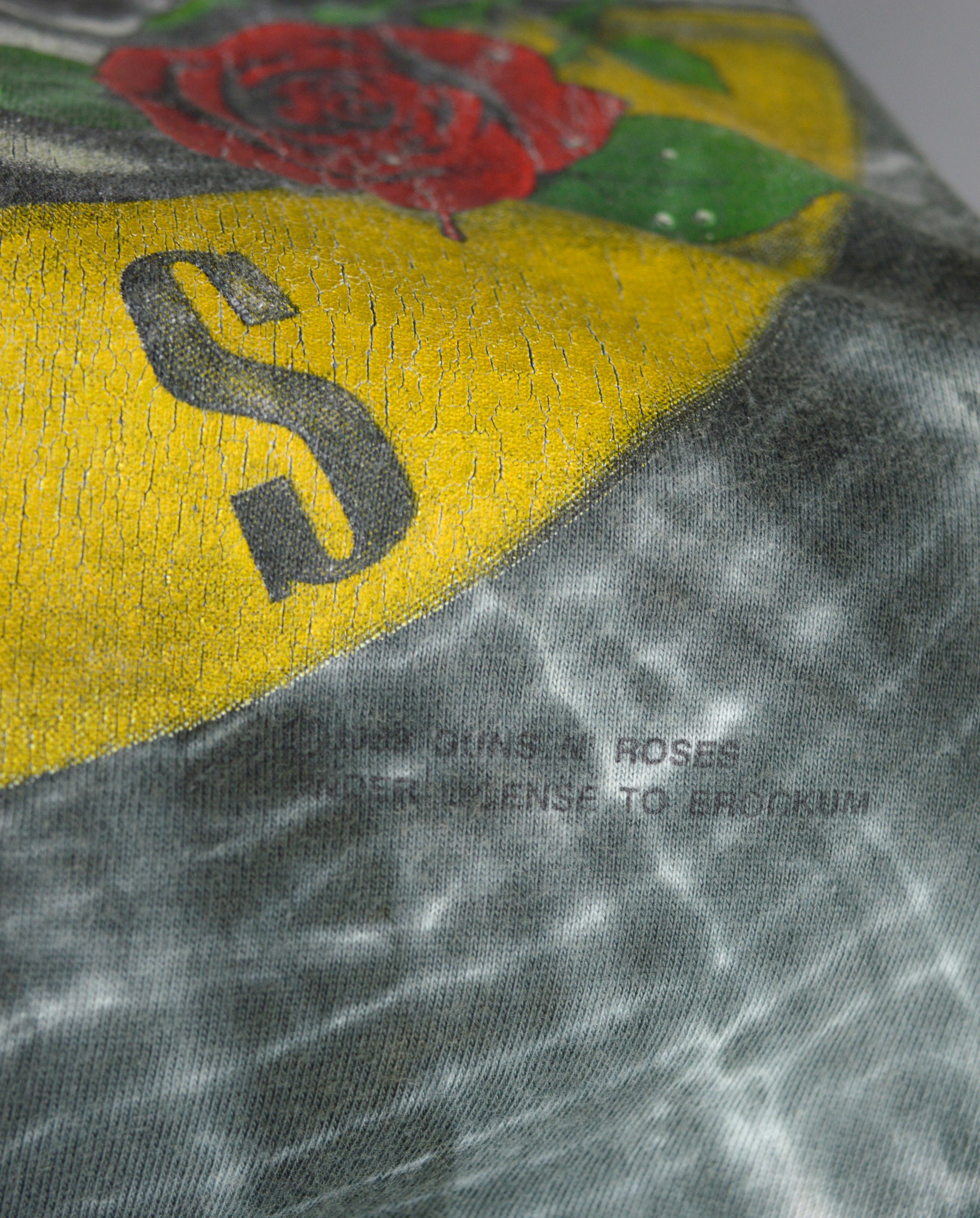 Guns N' Roses × Vintage Vintage Guns n Roses 1988 tie dye t shirt Size US XL / EU 56 / 4 - 2 Thumbnail