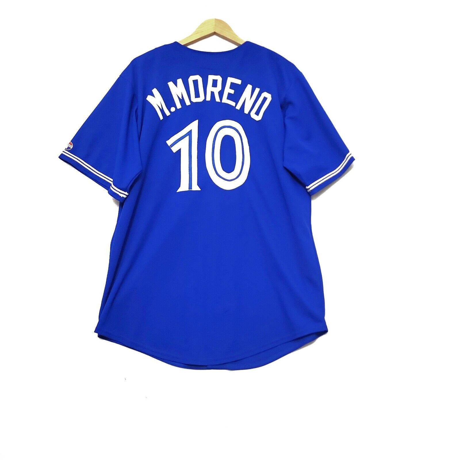 Other Vintage Toronto Blue Jays Baseball Jersey 10 MORENO XL Rare Size US XL / EU 56 / 4 - 2 Thumbnail