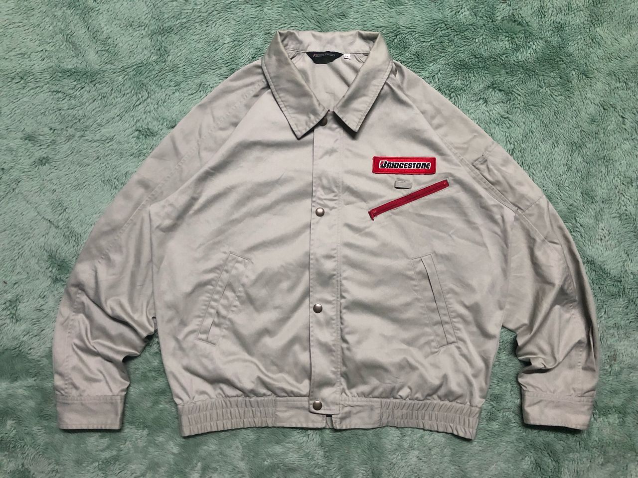 Vintage VINTAGE BRIDGESTONE WORKERS JACKET Size US L / EU 52-54 / 3 - 1 Thumbnail