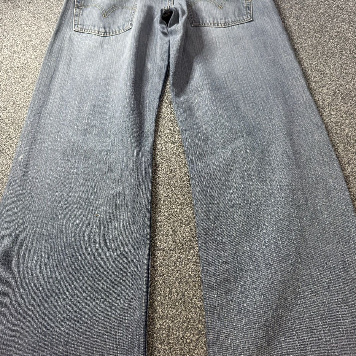 Hysteric Glamour Archives y2k Wide Leg Levis 569 Loose Fade Washed Denim Size US 29 - 11 Thumbnail