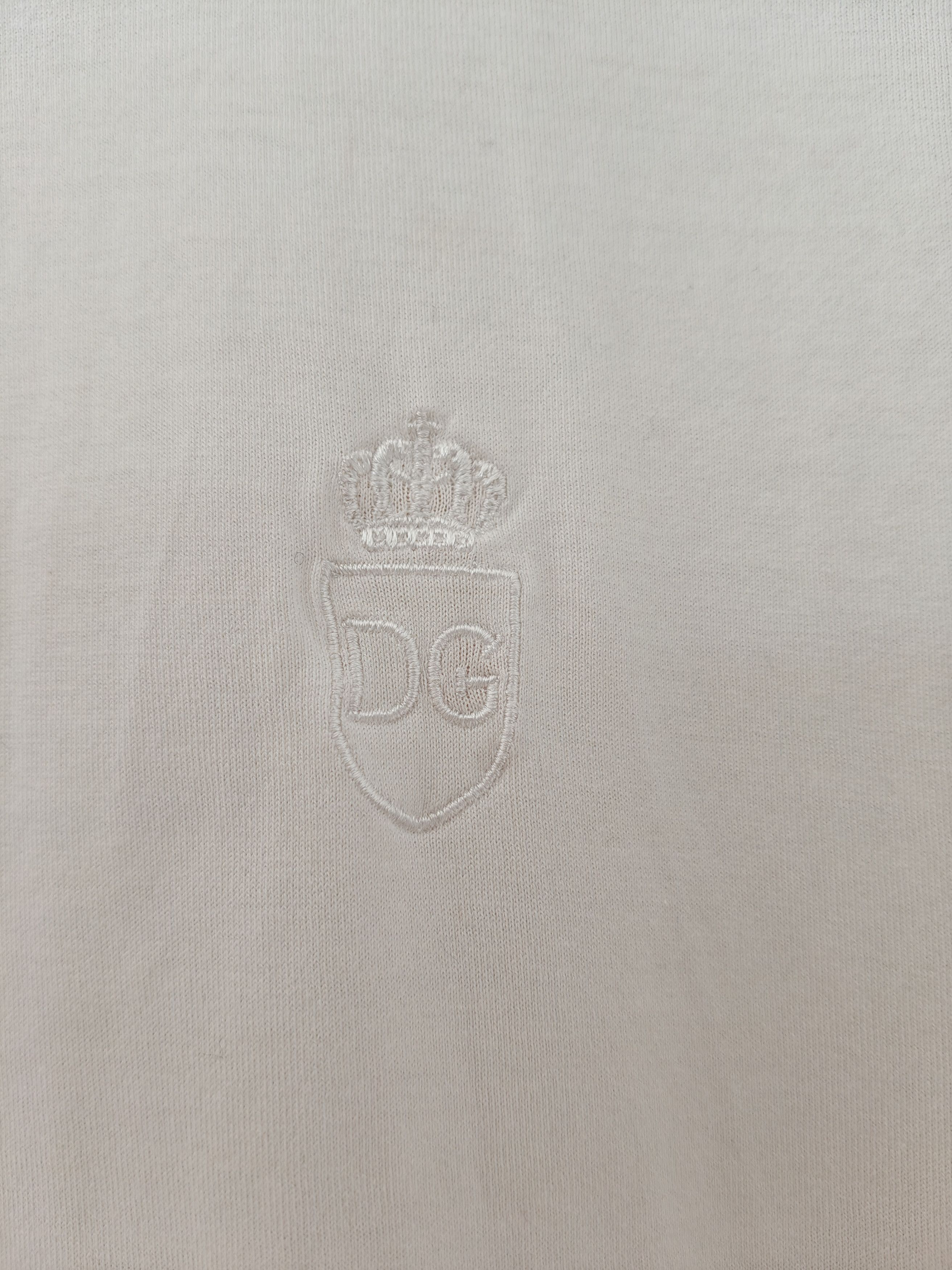 Dolce & Gabbana Dolce & Gabbana white royal t-shirt Size US M / EU 48-50 / 2 - 3 Thumbnail