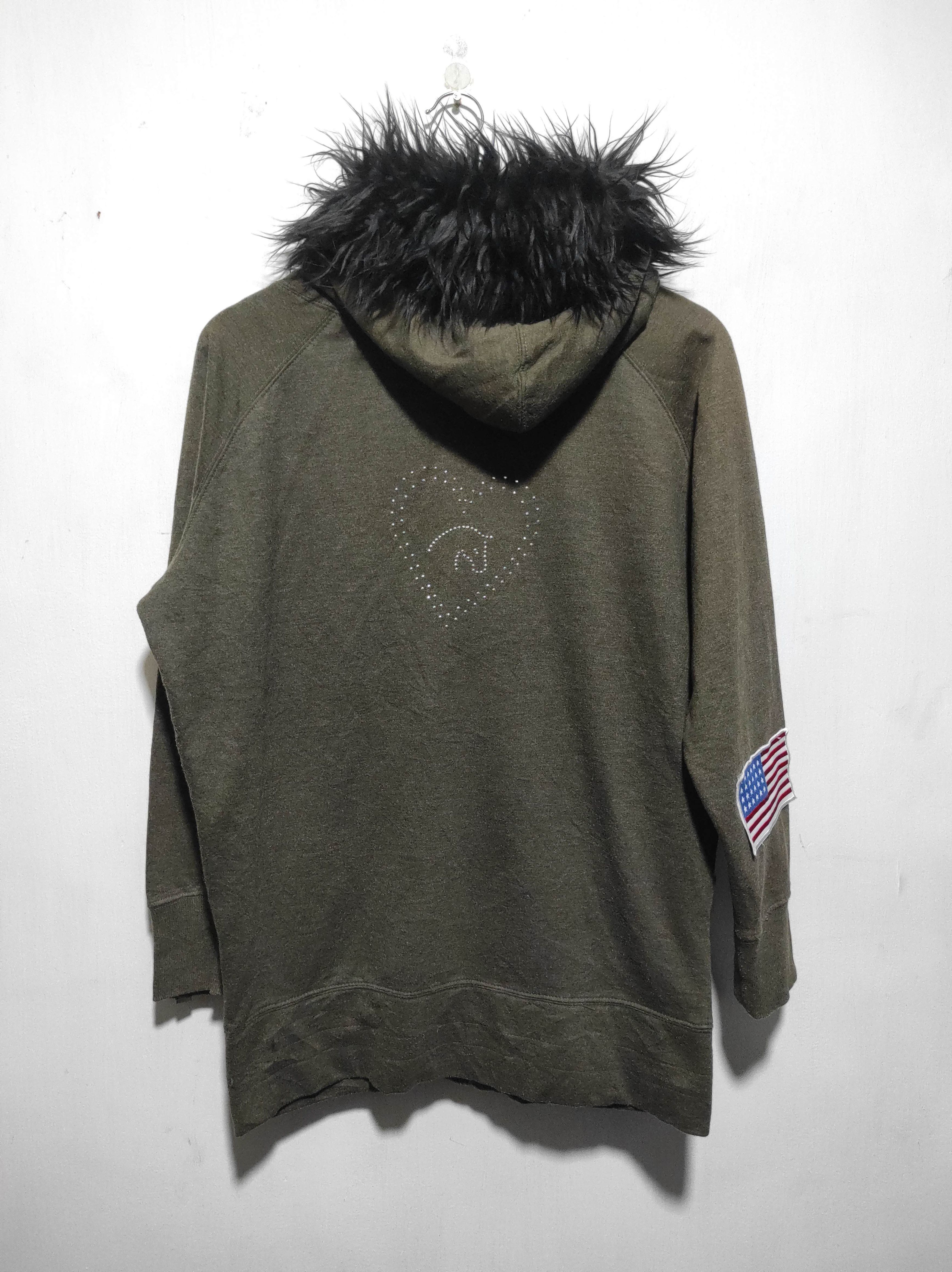 If Six Was Nine H&T Studed Zipper Fur Hoodie LGB style Size US M / EU 48-50 / 2 - 11 Thumbnail