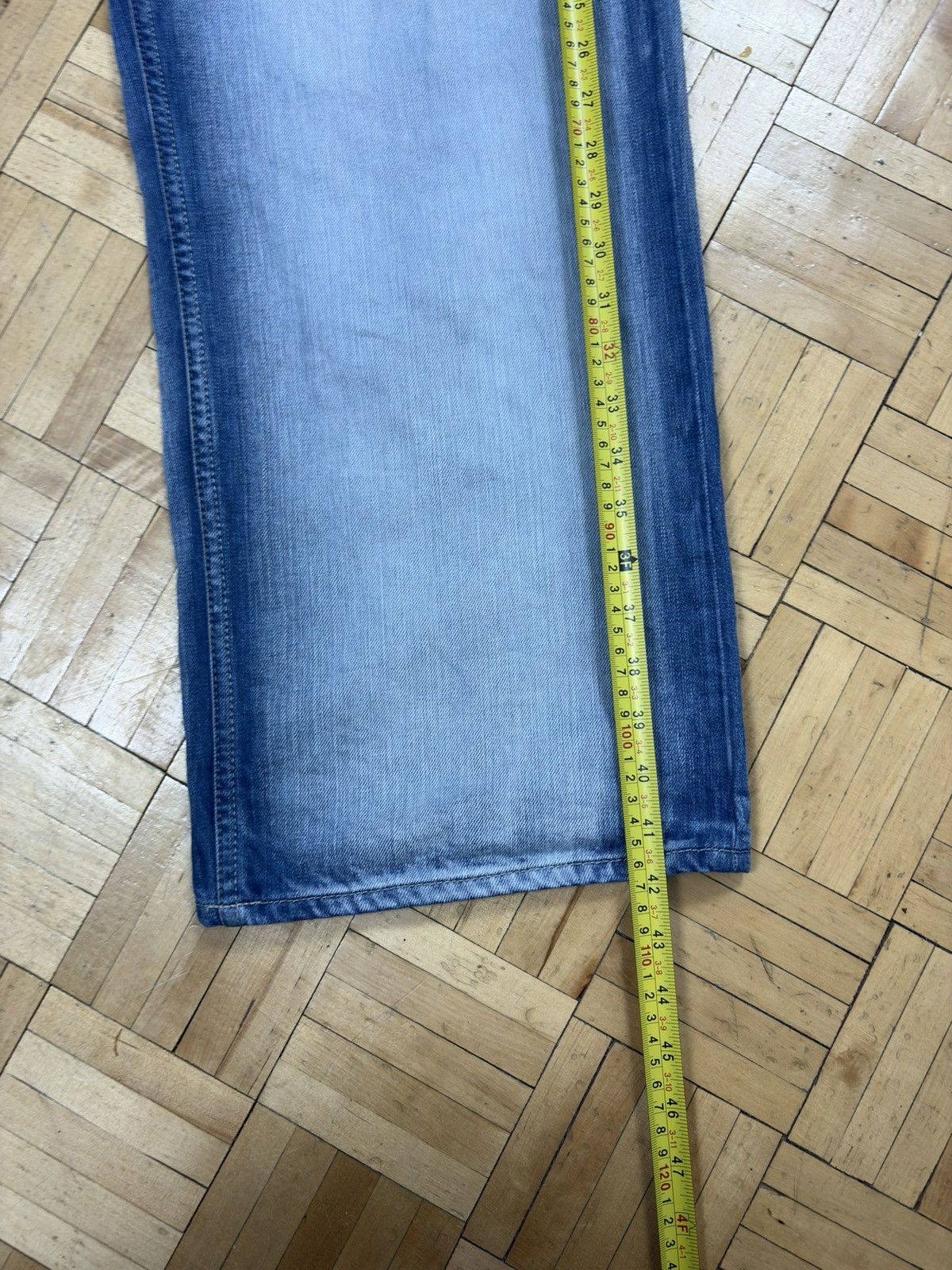 Pelle Pelle Pelle Pelle Baggy Rap Jeans Hiphop Washed Fade 42W Fits 40 Size US 40 / EU 56 - 9 Thumbnail