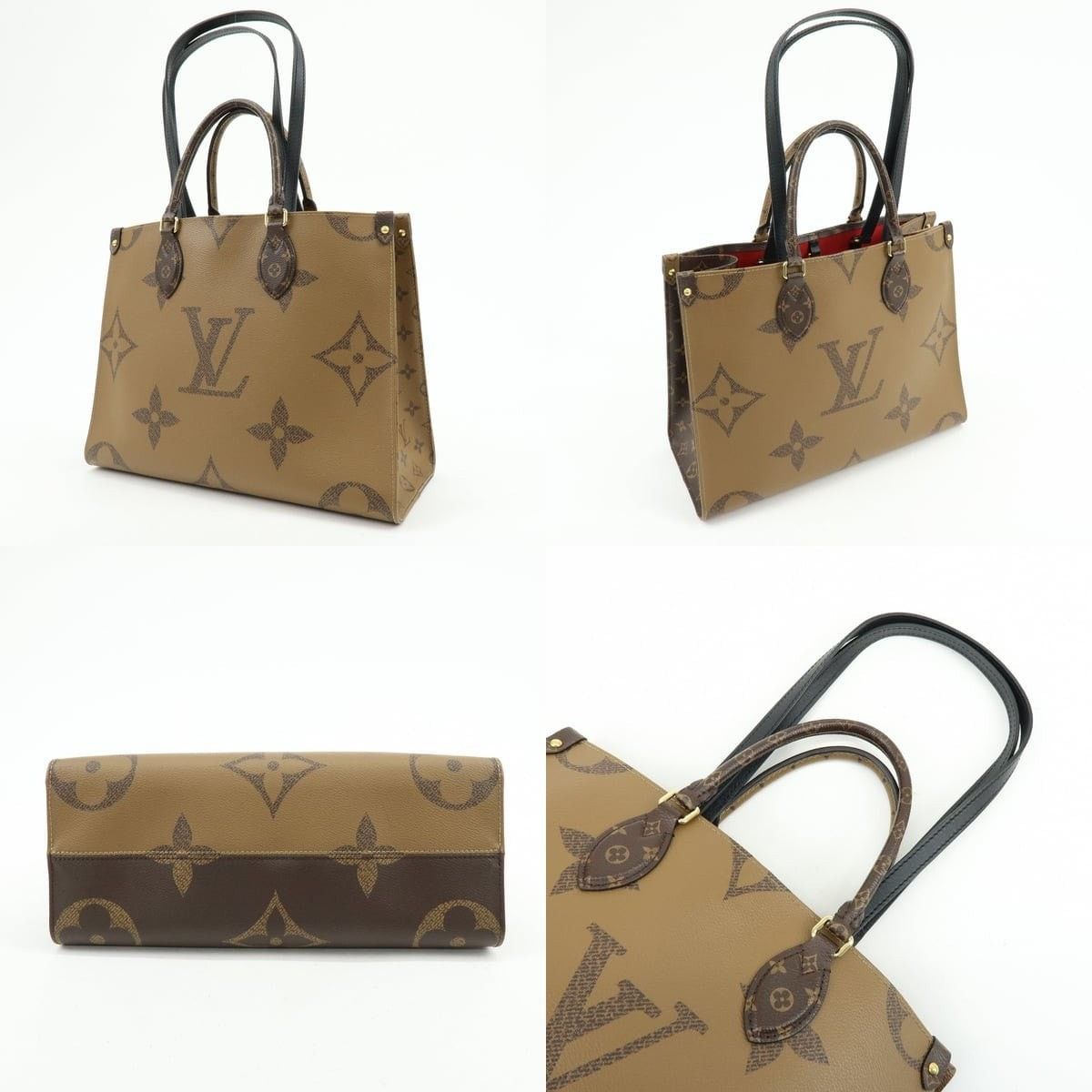 Louis Vuitton Louis Vuitton Monogram Giant Reverse On the Go MM Tote Size ONE SIZE - 3 Thumbnail