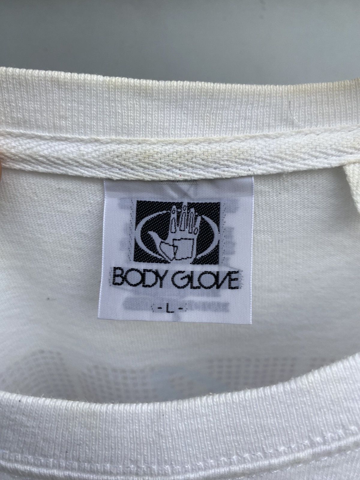 Vintage Body Glove Catchy Japanese Poem California Shinny Print Size US L / EU 52-54 / 3 - 12 Thumbnail