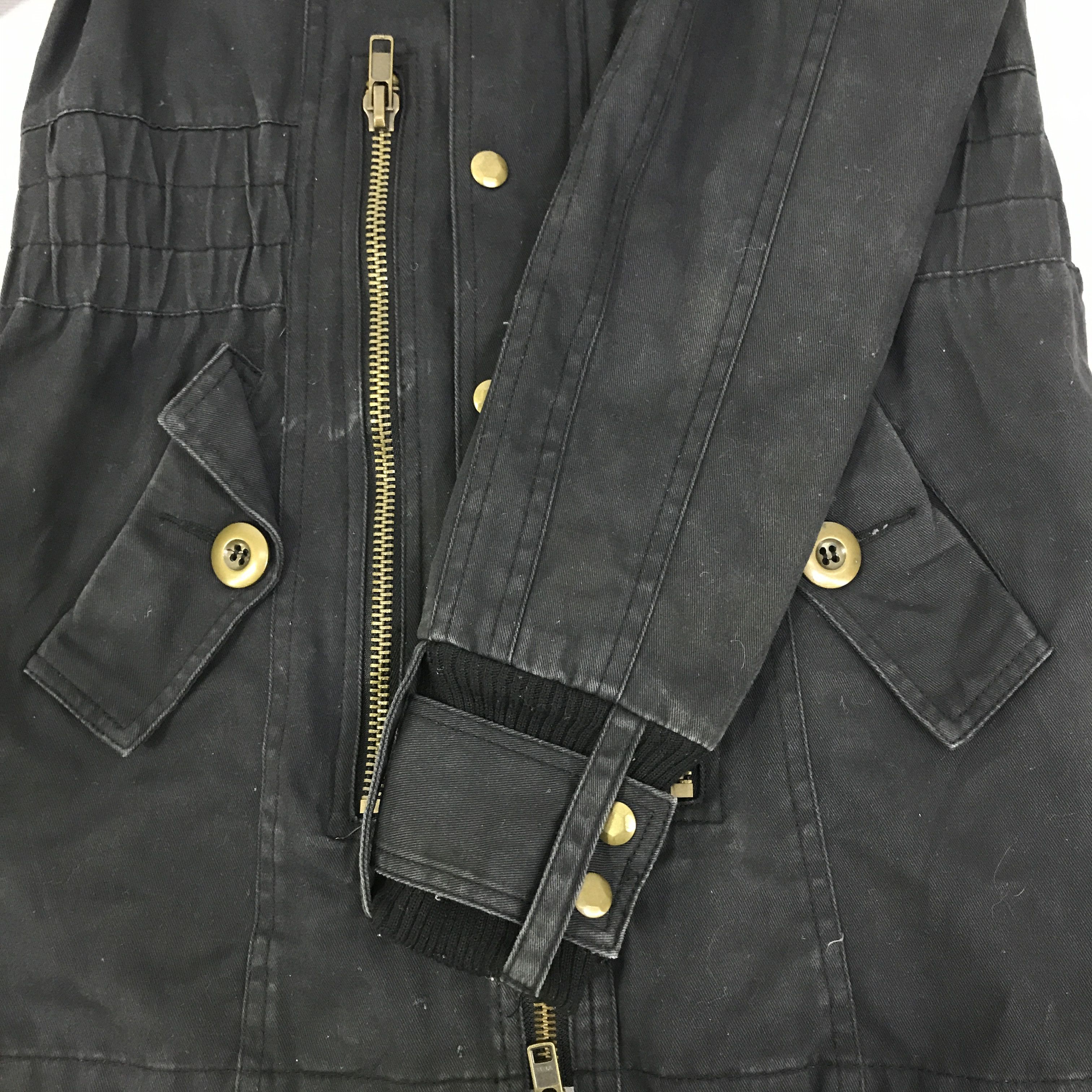 Japanese Brand Vintage Limited Quality black punk japan Jacket K92B12 Size US S / EU 44-46 / 1 - 8 Thumbnail