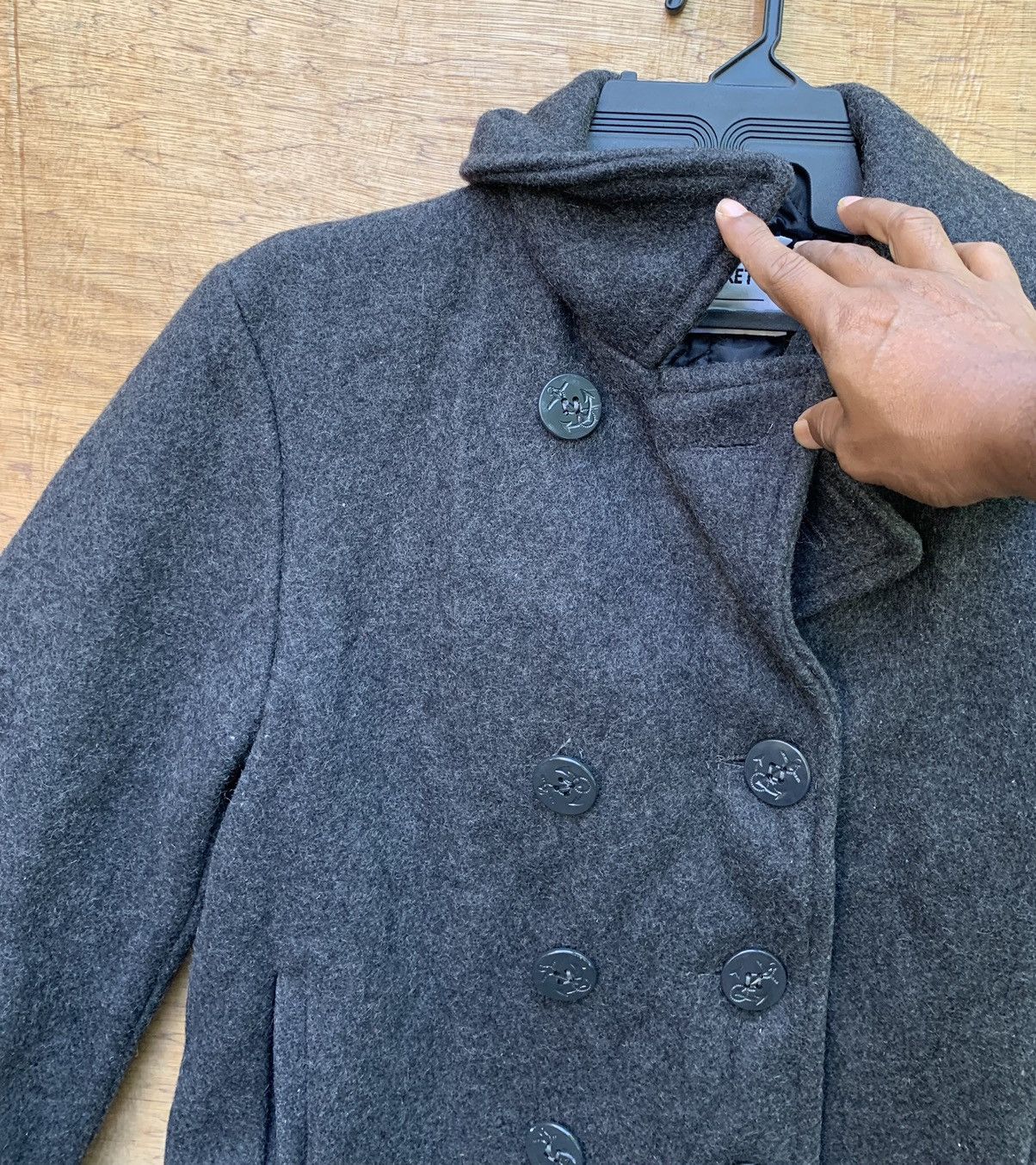 Schott Rare Vintage US 74ON PEA JACKET by SCHOTT Size US L / EU 52-54 / 3 - 12 Thumbnail