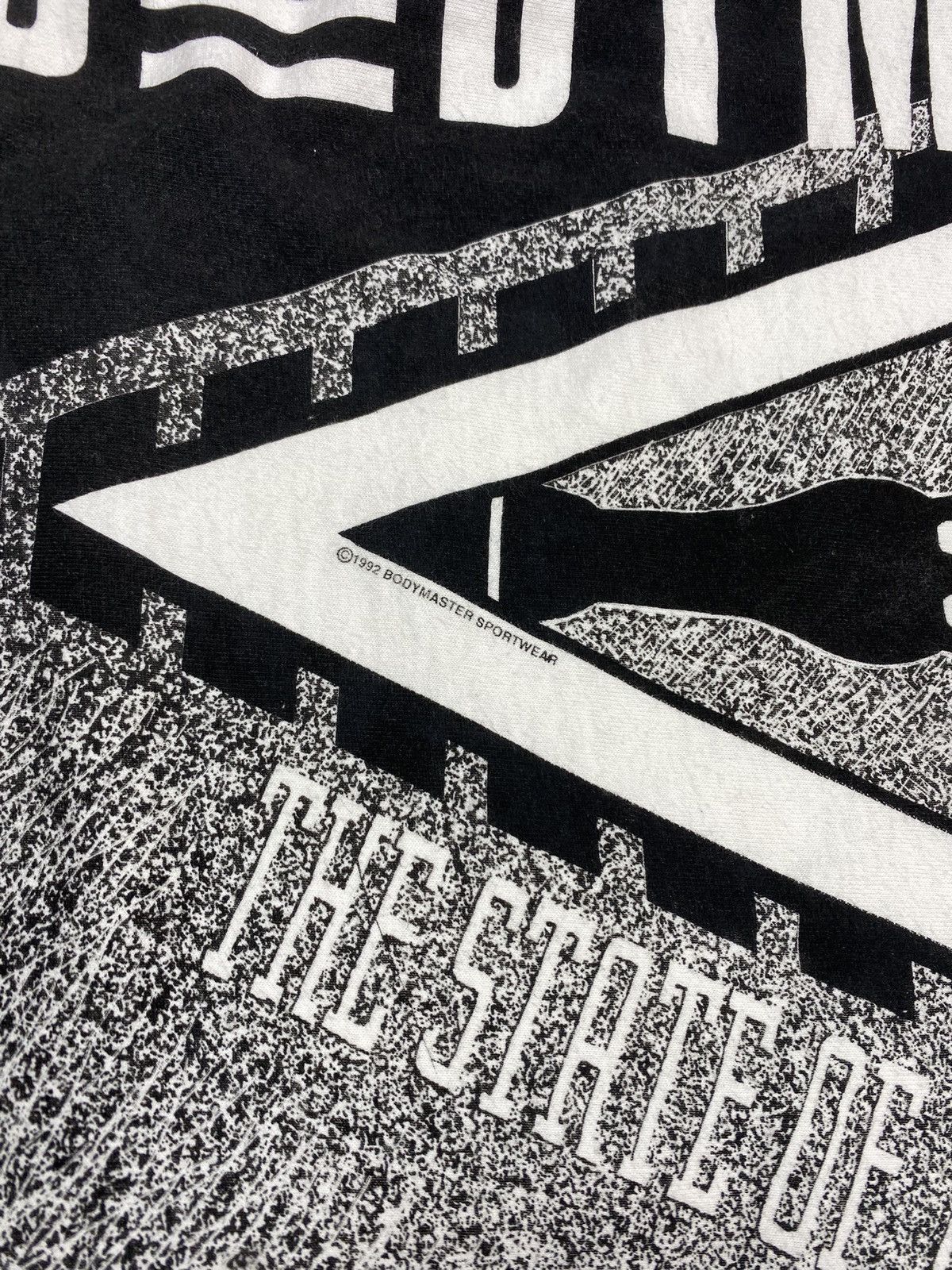 Other Vintage 1992 Bodymaster Sportswear Graphic T-shirt USA Made Size US XXL / EU 58 / 5 - 2 Thumbnail