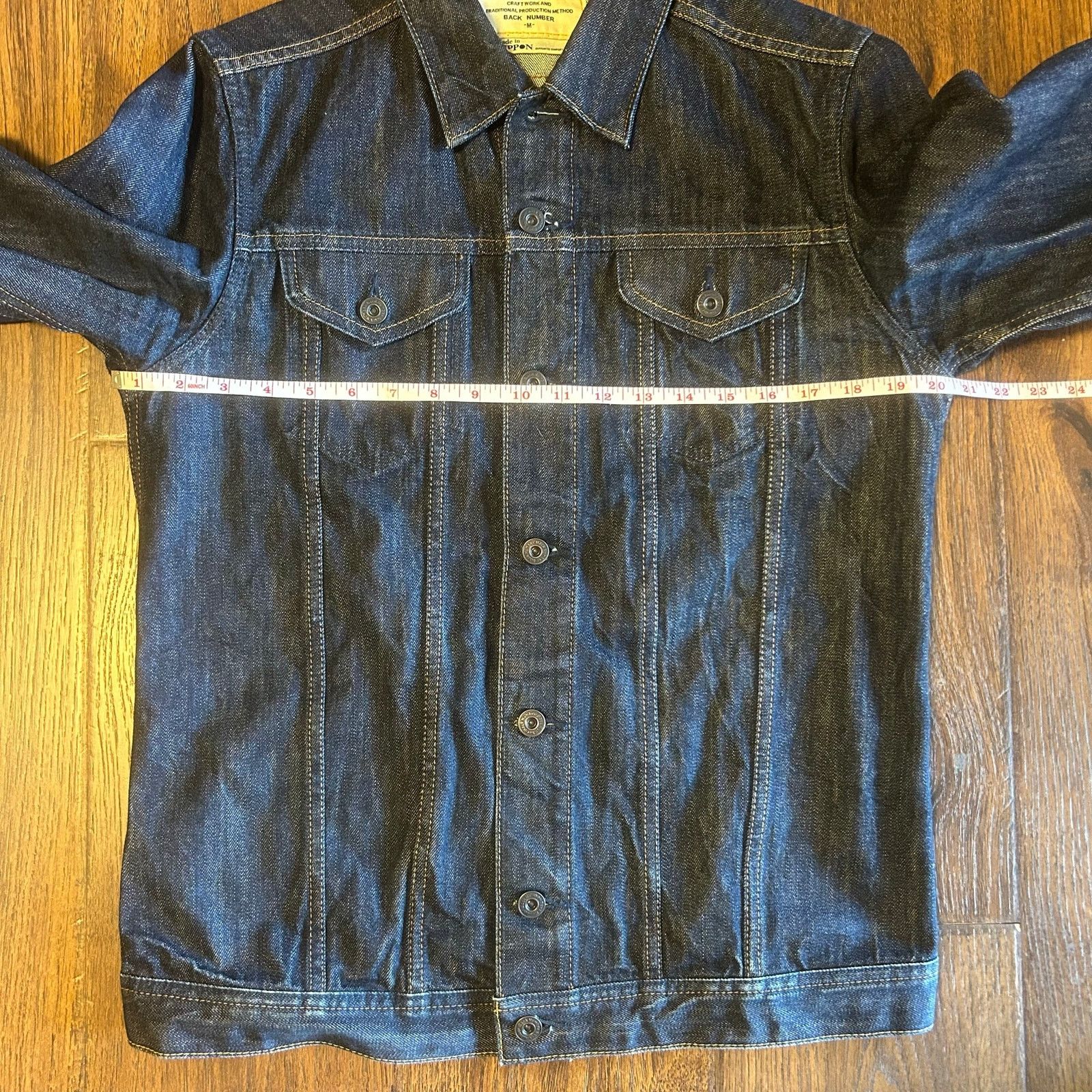 Japanese Brand Back Number Trucker Jacket Size US M / EU 48-50 / 2 - 3 Thumbnail