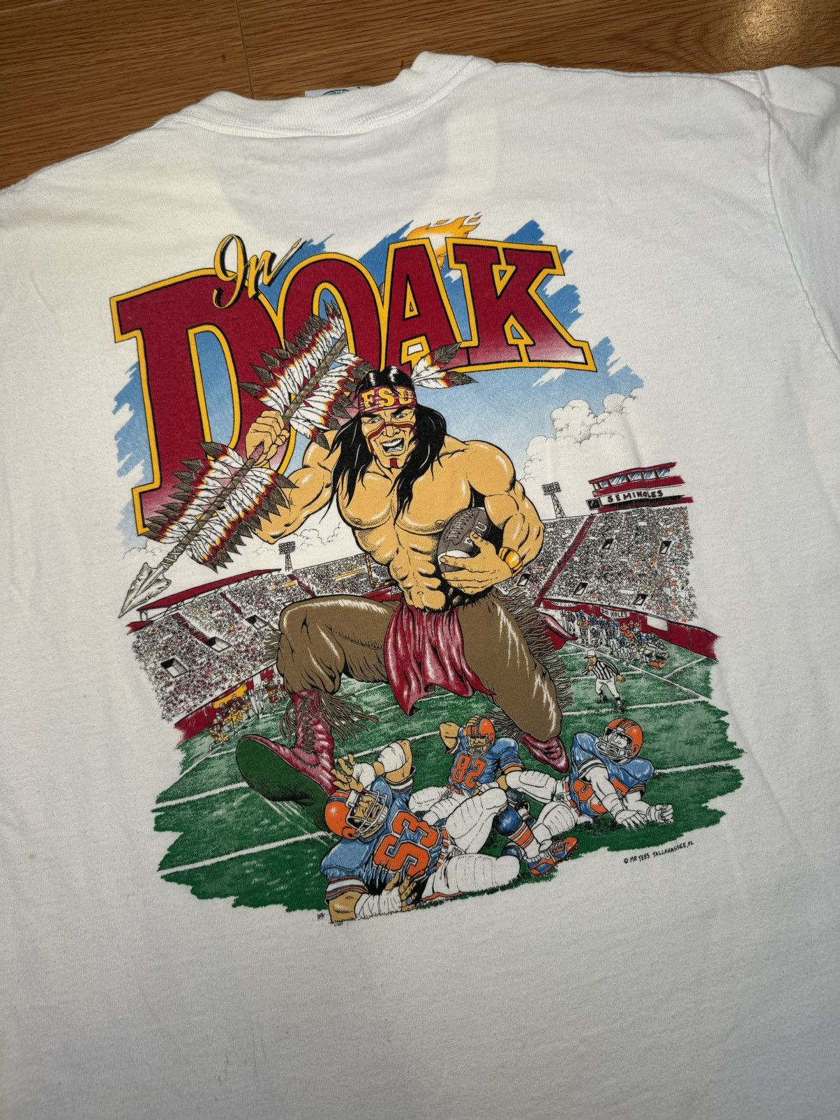 Vintage 90s Seminoles Do It FSU Grail Florida State University Size US L / EU 52-54 / 3 - 3 Thumbnail