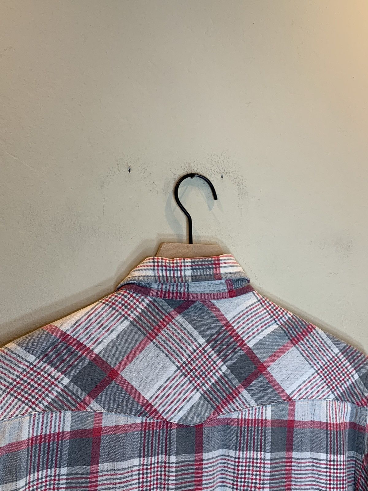 RRL Ralph Lauren RARE* RRL Ralph Lauren Plaid Distressed Western Button Shirt Size US M / EU 48-50 / 2 - 6 Thumbnail