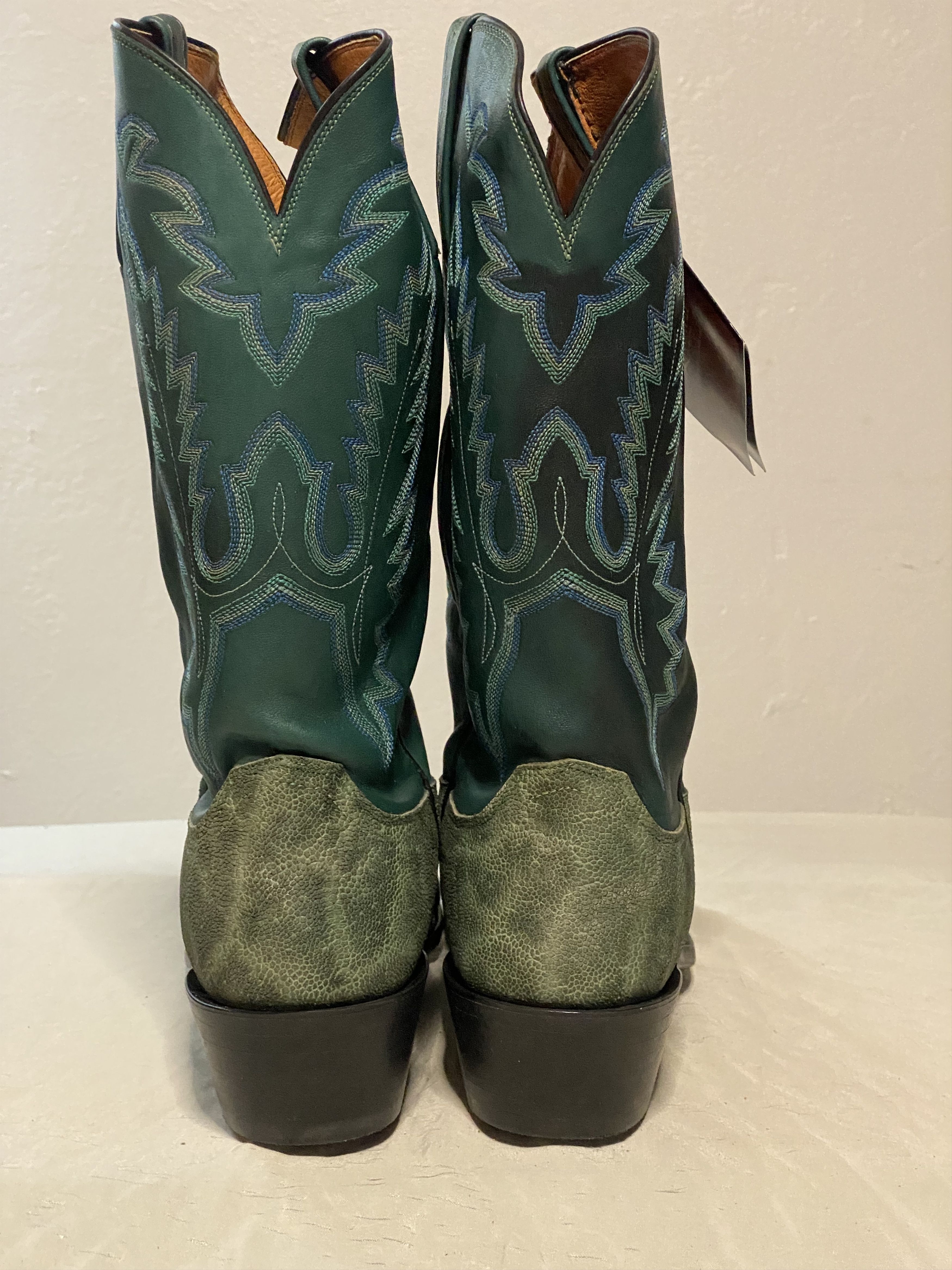 Lucchese RARE 1883 By Lucchese Mens Western Boots Size US 13 / EU 46 - 5 Thumbnail