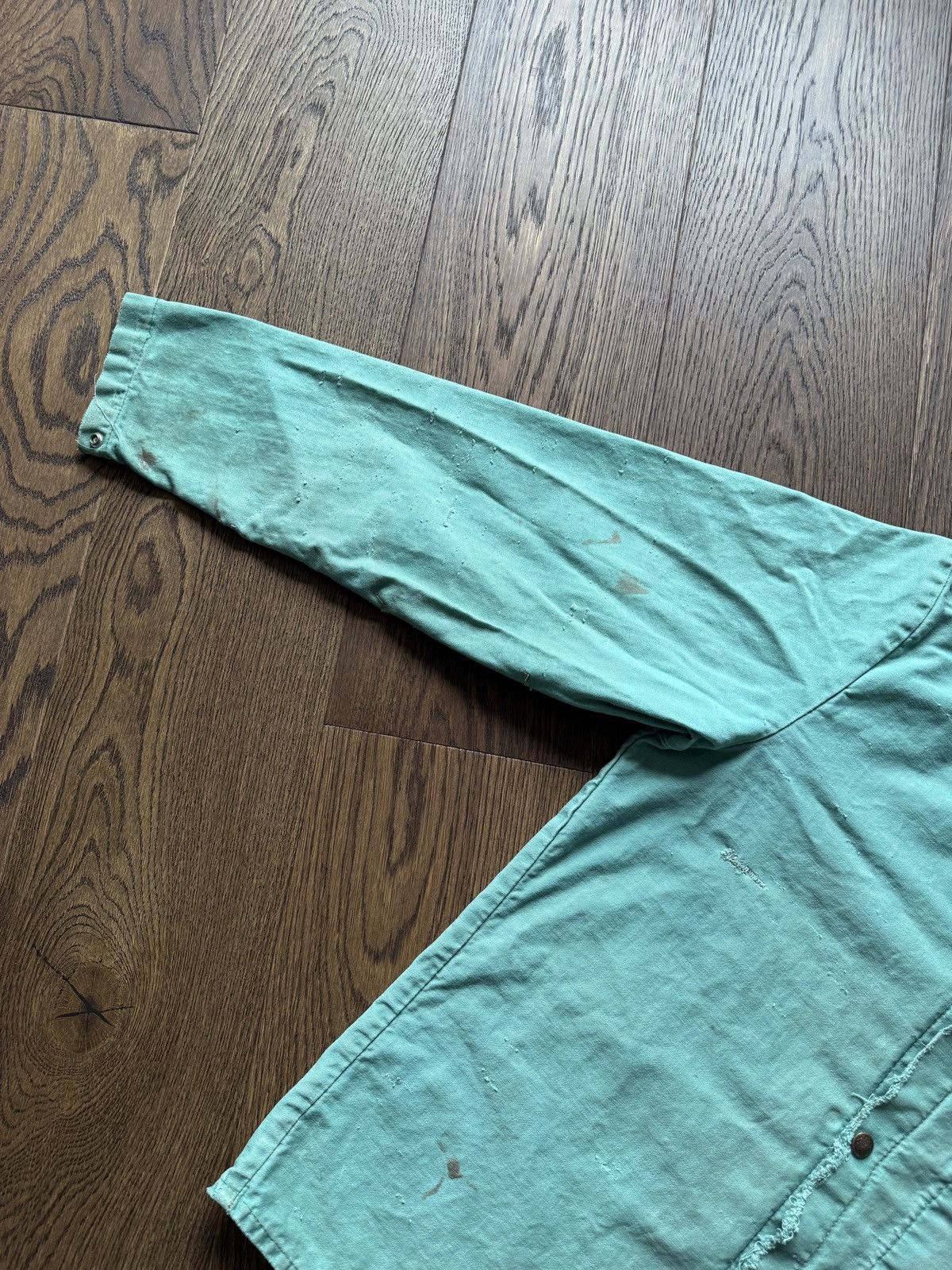 Vintage 70s OKI Comfort Line Faded Mechanic Jacket