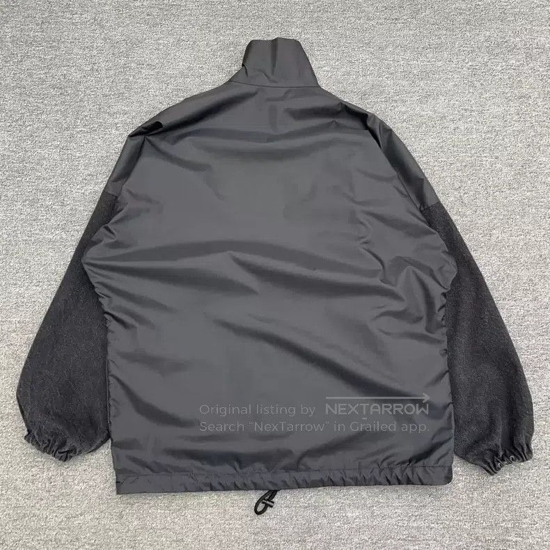 Balenciaga Balenciaga Chest Big Logo Windbreaker Jacket Size XXS / US 00 / IT 34 - 2 Thumbnail