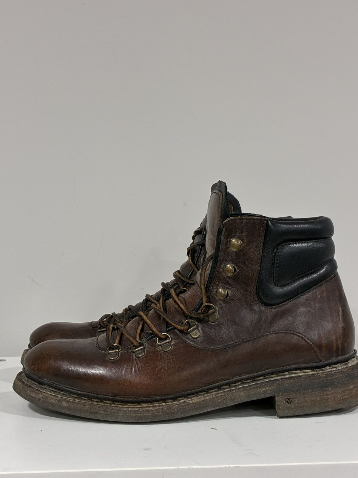 John Varvatos Rivington Norwegian Hiking Boot. 8.5 Size US 8.5 / EU 41-42 - 5 Thumbnail
