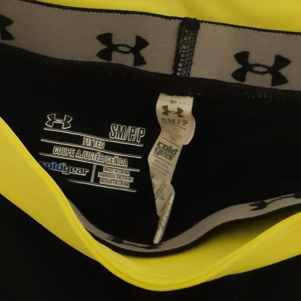 Under Armour UA fleece cold gear leggings Small Size 26" / US 2 / IT 38 - 2 Thumbnail