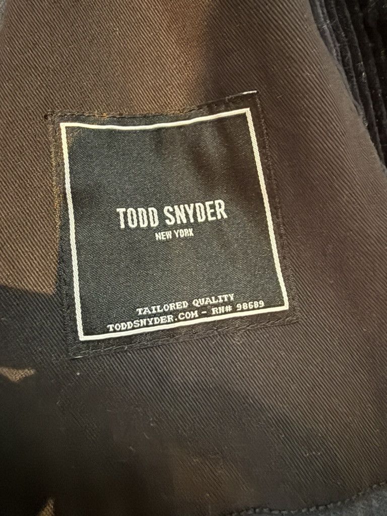 Todd Snyder Italian Corduroy Walking Coat Navy Blue XL Size US XL / EU 56 / 4 - 10 Thumbnail