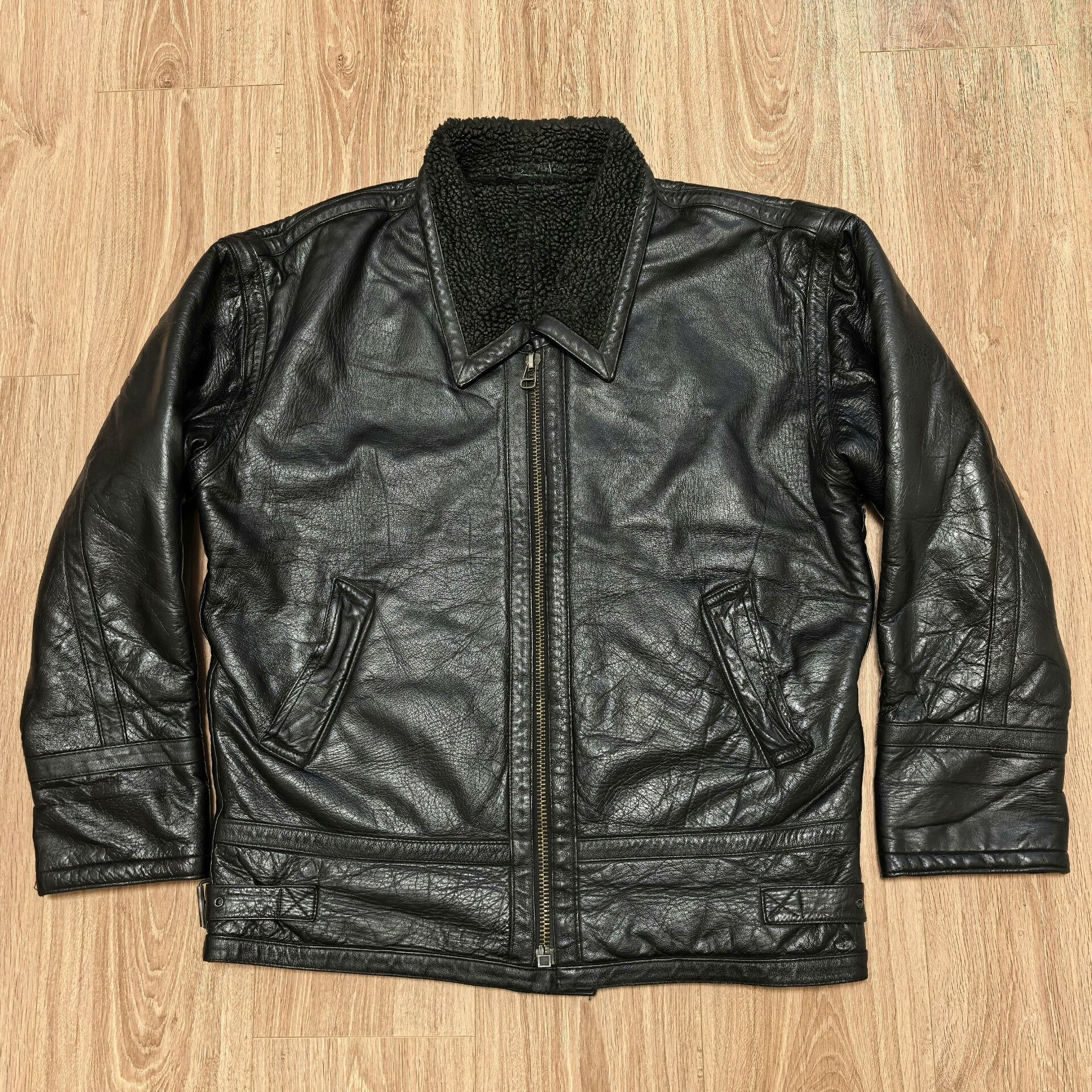 Cockpit USA US WINGS B3 Leather Fur Coat Size US XS / EU 42 / 0 - 1 Thumbnail