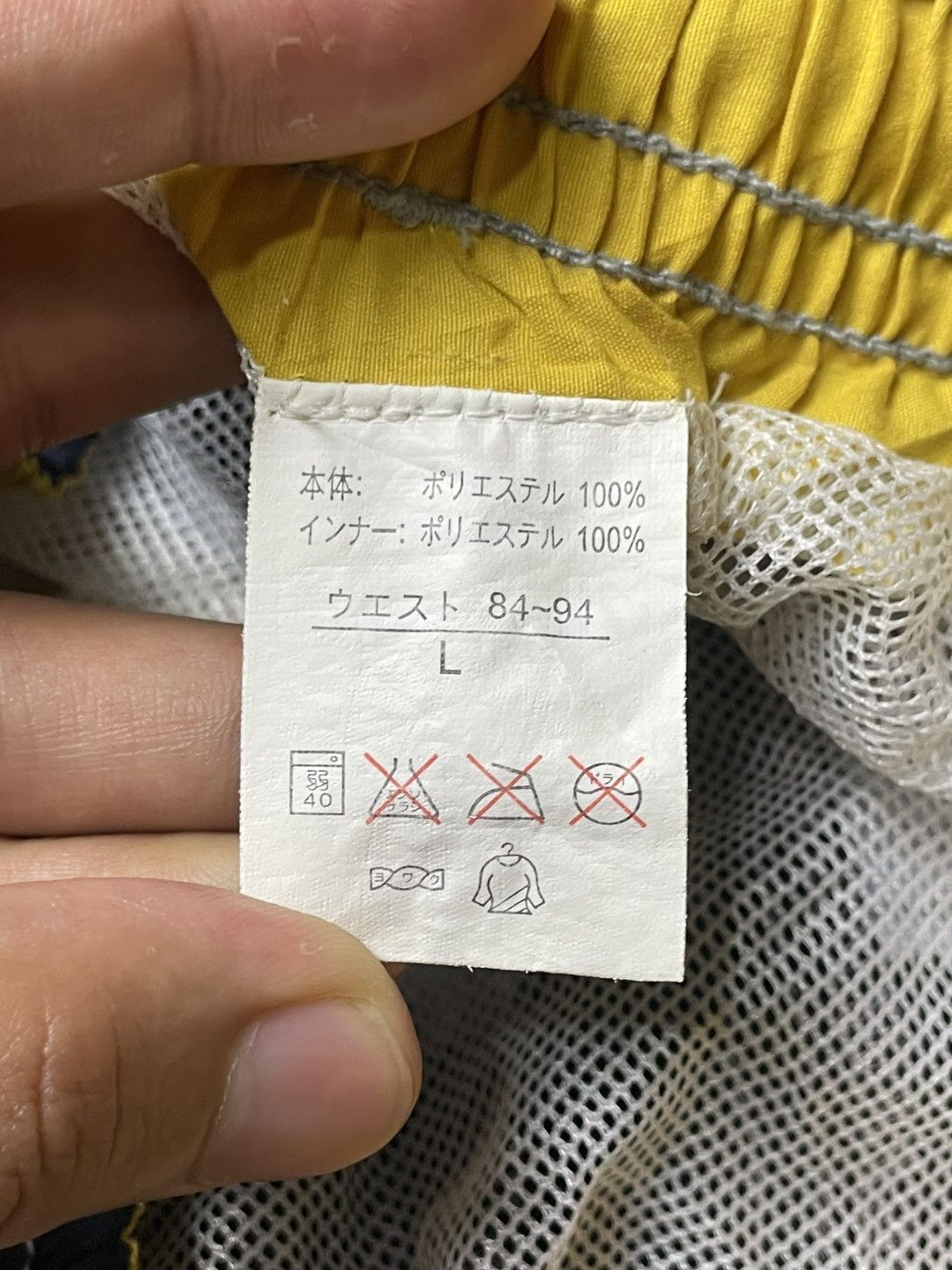 Japanese Brand × Vintage Blue Nails Classic Style Brand Beach Shorts (111) Size US 26 / EU 42 - 7 Thumbnail