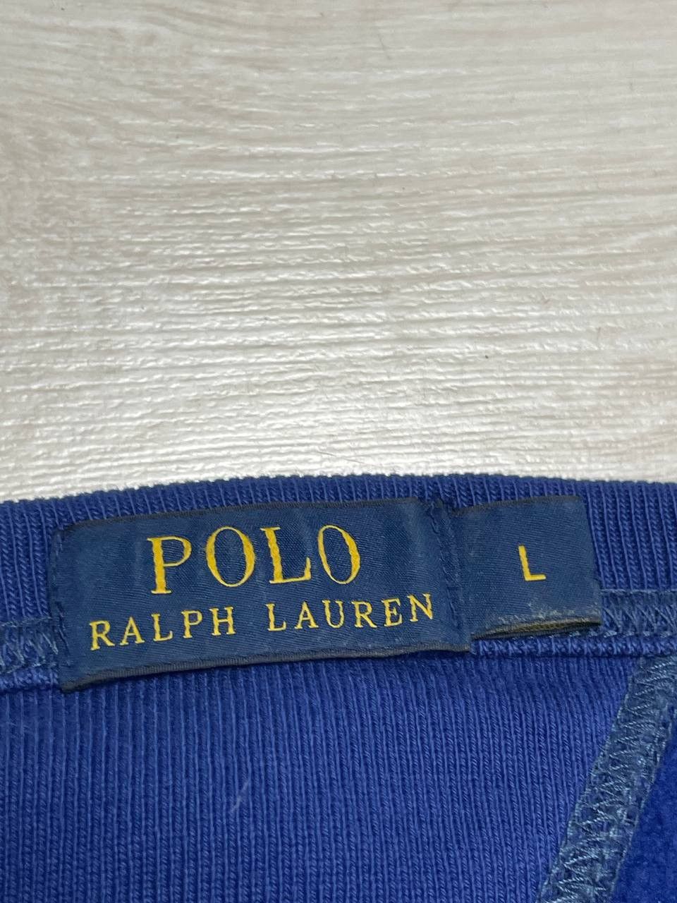 Polo Ralph Lauren × Vintage Polo Ralph Lauren Center Logo Hoodie Oversized Y2K Size US L / EU 52-54 / 3 - 7 Thumbnail