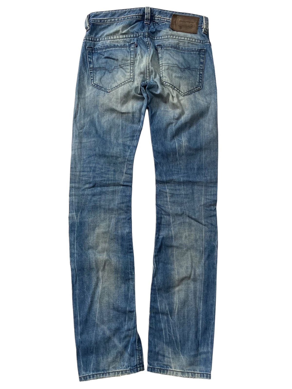 Diesel × Japanese Brand Vintage y2k Diesel Jeans Denim Distressed Faded Washed Size US 28 / EU 44 - 2 Thumbnail