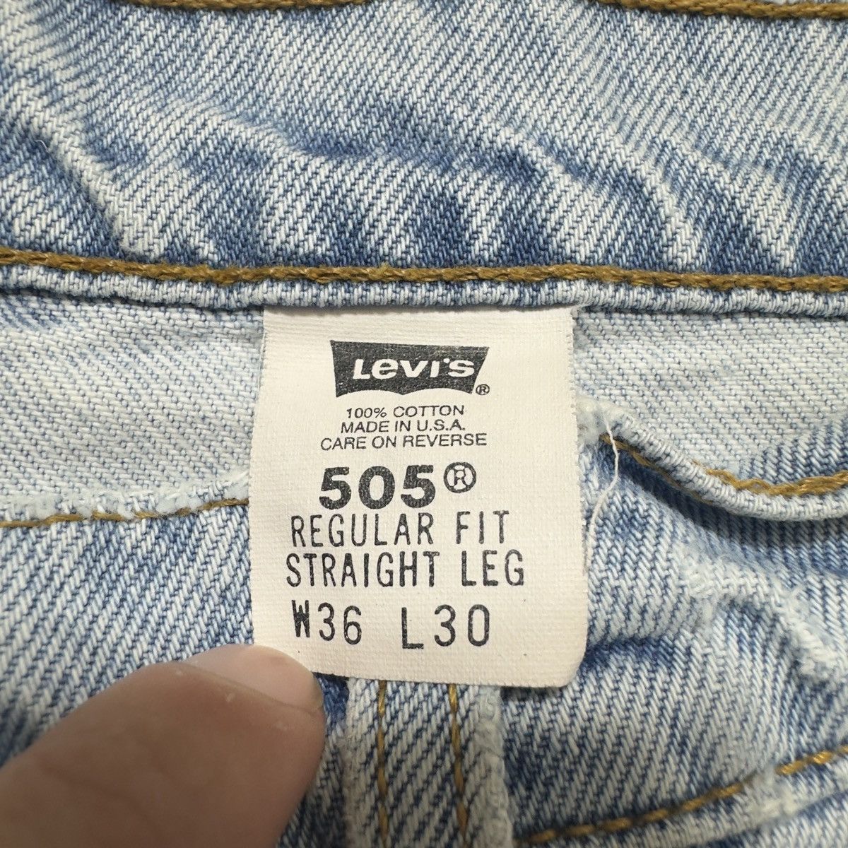 Levi's × Vintage Vintage Levi’s 505 jeans Size US 36 / EU 52 - 7 Thumbnail