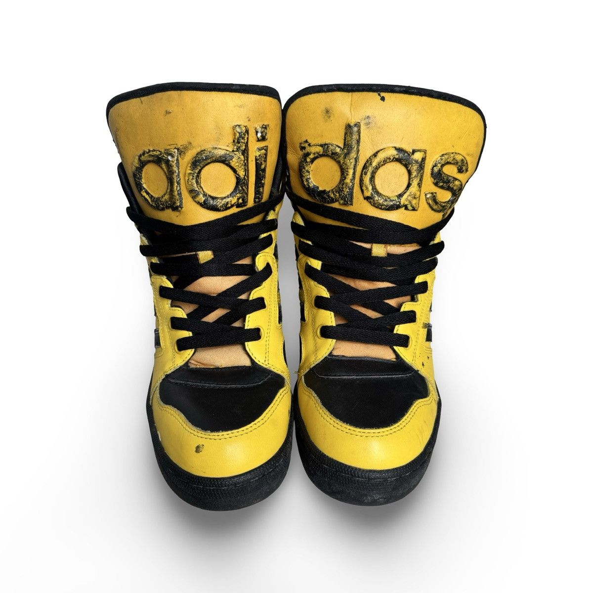 Adidas × Jeremy Scott Jeremy scott instinct hi yellow black Size US 8.5 / EU 41-42 - 2 Thumbnail