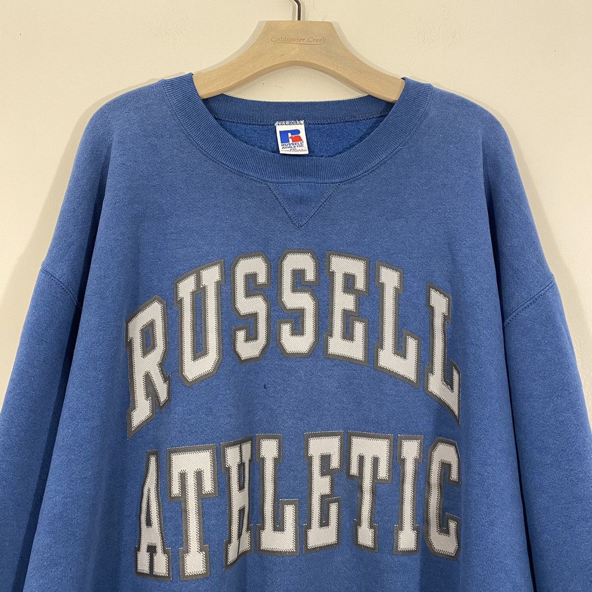 Russell Athletic × Vintage Vintage Russell Athletic Spell Out Crewneck Size US XXL / EU 58 / 5 - 1 Thumbnail