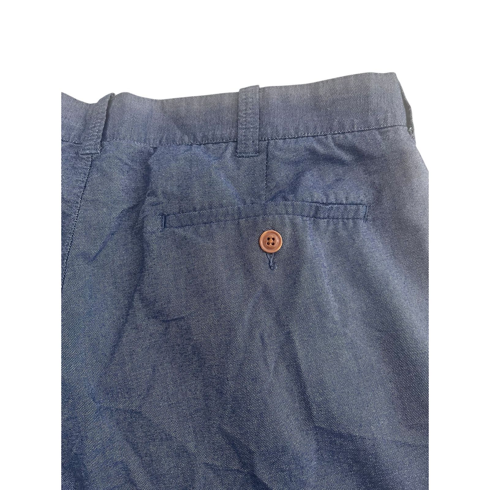 J.Crew Jcrew Gramercy Men's Shorts Navy Size 36w 100% cotton Size US 36 / EU 52 - 5 Thumbnail