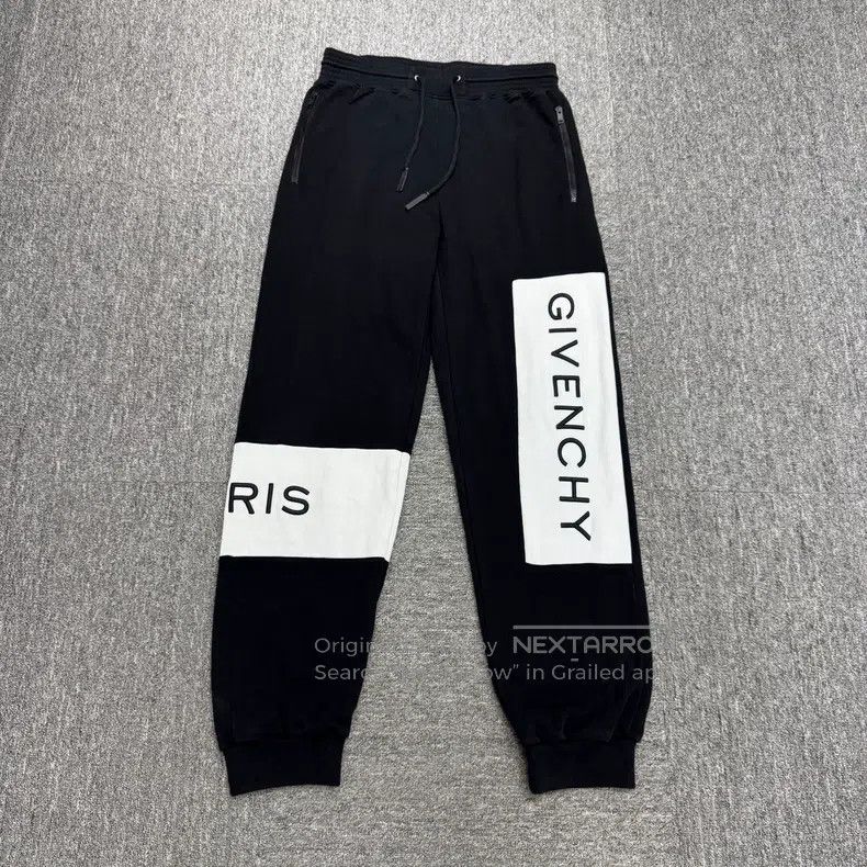 Givenchy Givenchy size L Black and White Stitched Letter Casual Pan Size US 27 - 1 Thumbnail