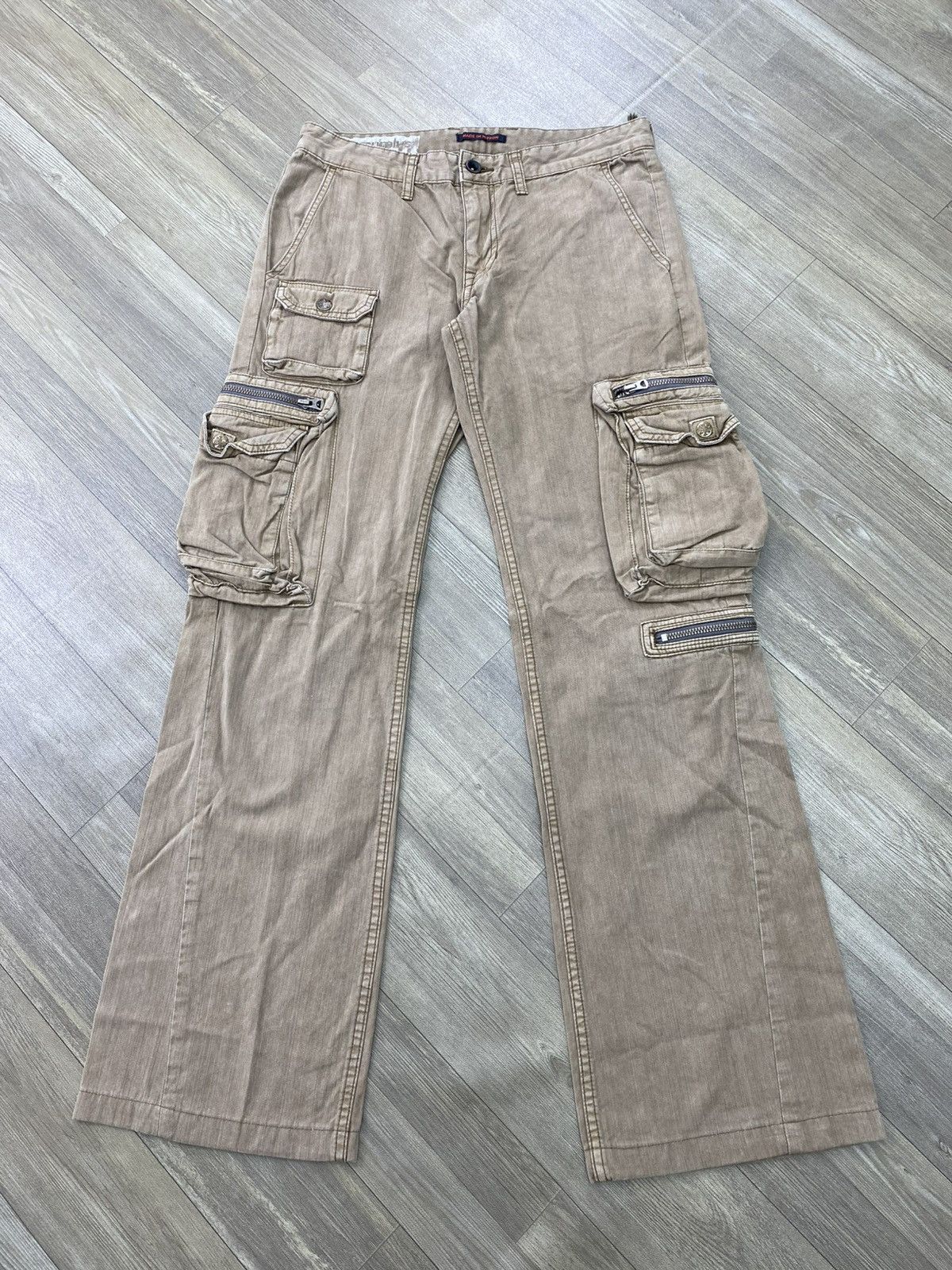 Hysteric Glamour 2000s Surplus 3D Bondage Punk Lgb Style Flared Pants Y2K Size US 28 / EU 44 - 1 Thumbnail