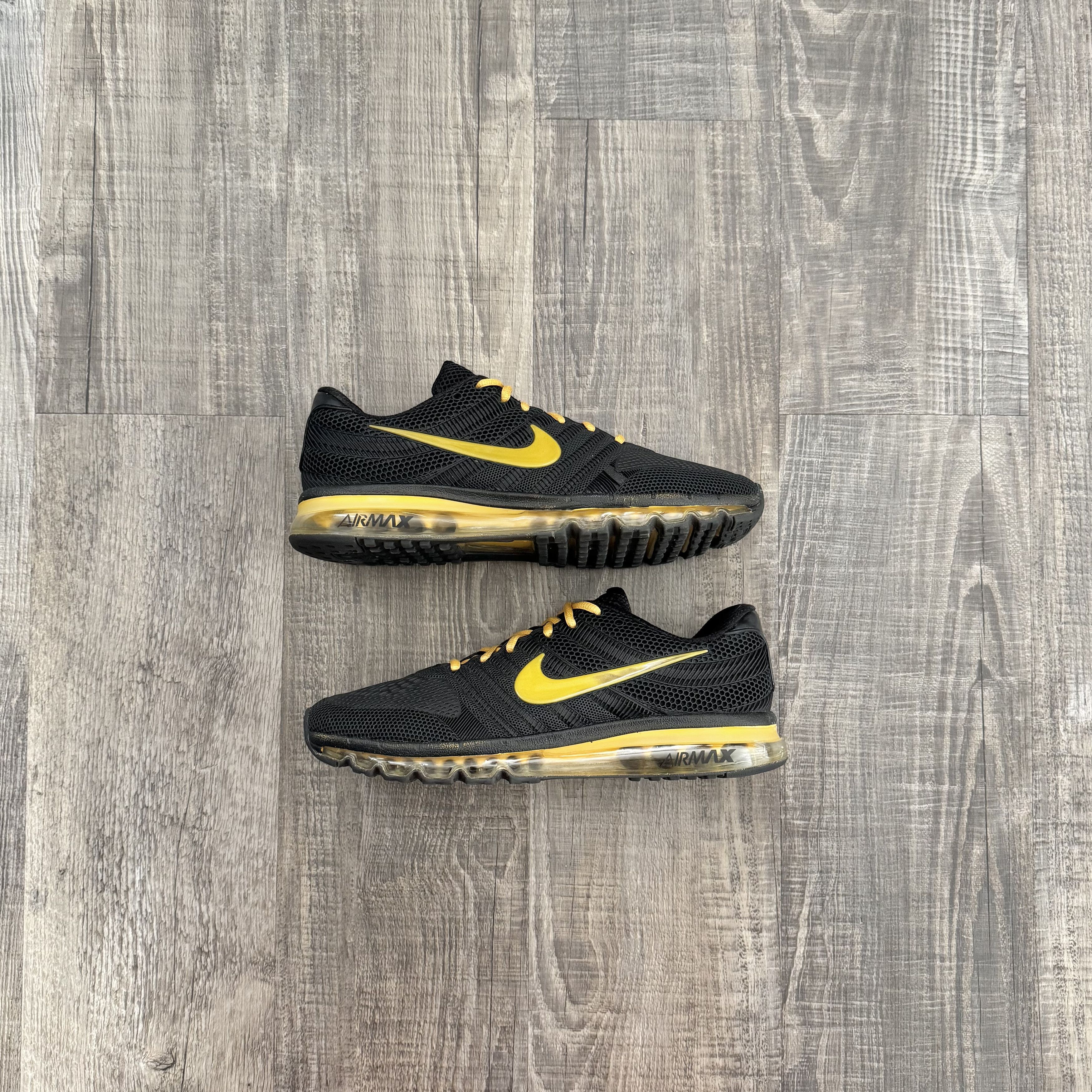 Nike Streetwear Vintage NIKE Air Max 2017 Black Gold 13M Grailed
