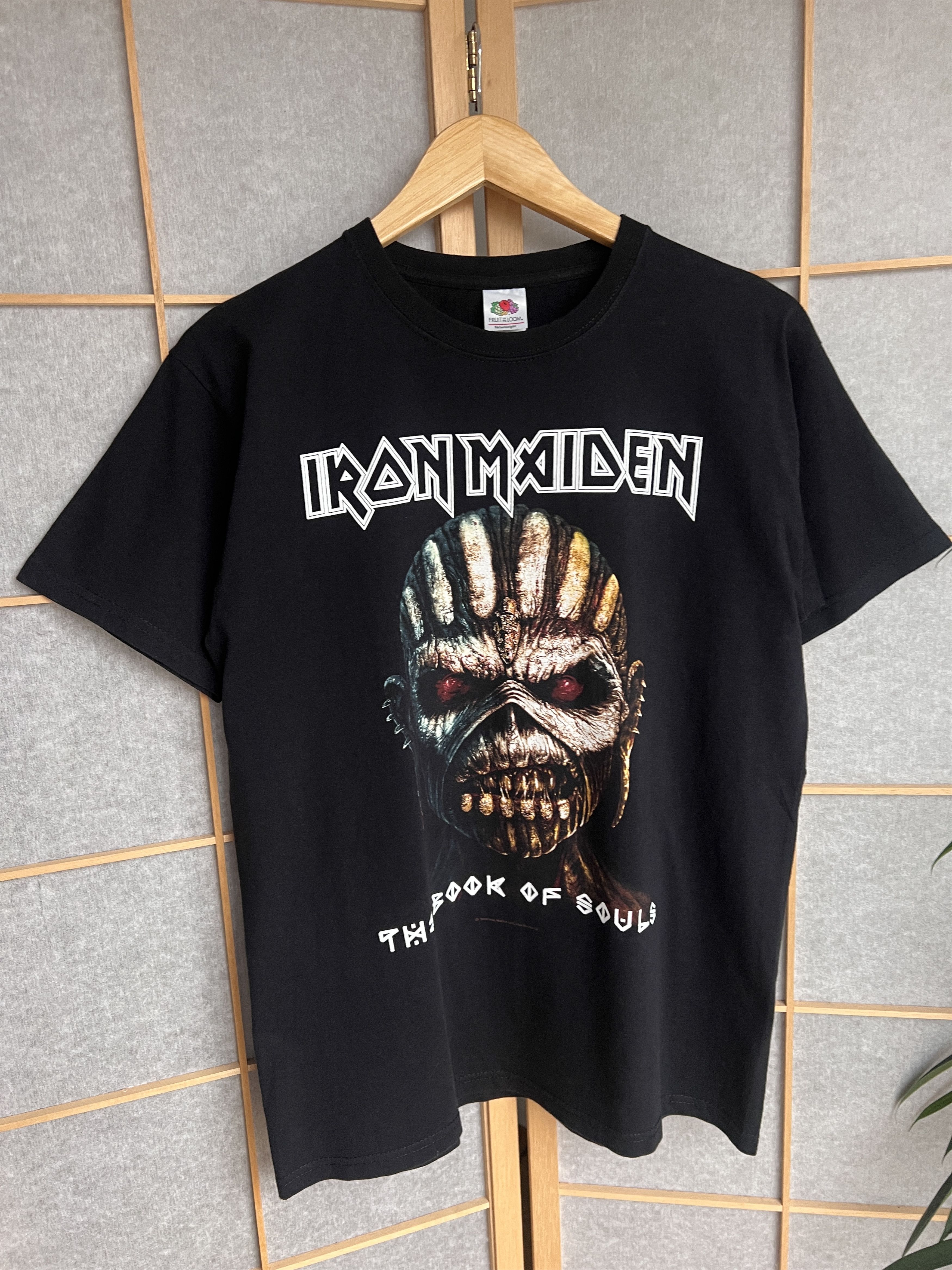 Iron Maiden Rare Iron Maiden The book of souls t shirt printed rock band Size US M / EU 48-50 / 2 - 17 Thumbnail