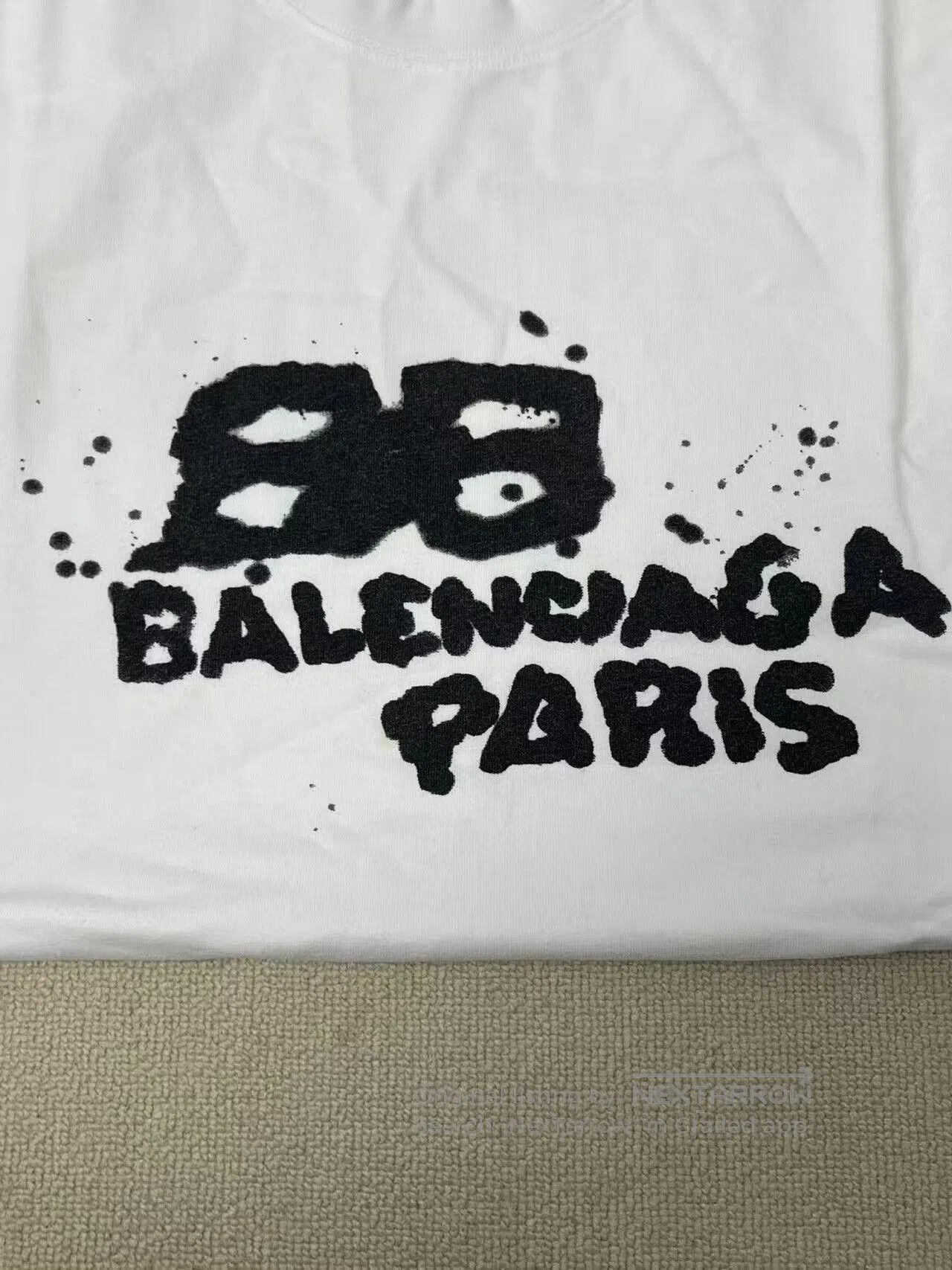 Balenciaga balenciaga logo print short sleeve t. Size US M / EU 48-50 / 2 - 3 Thumbnail