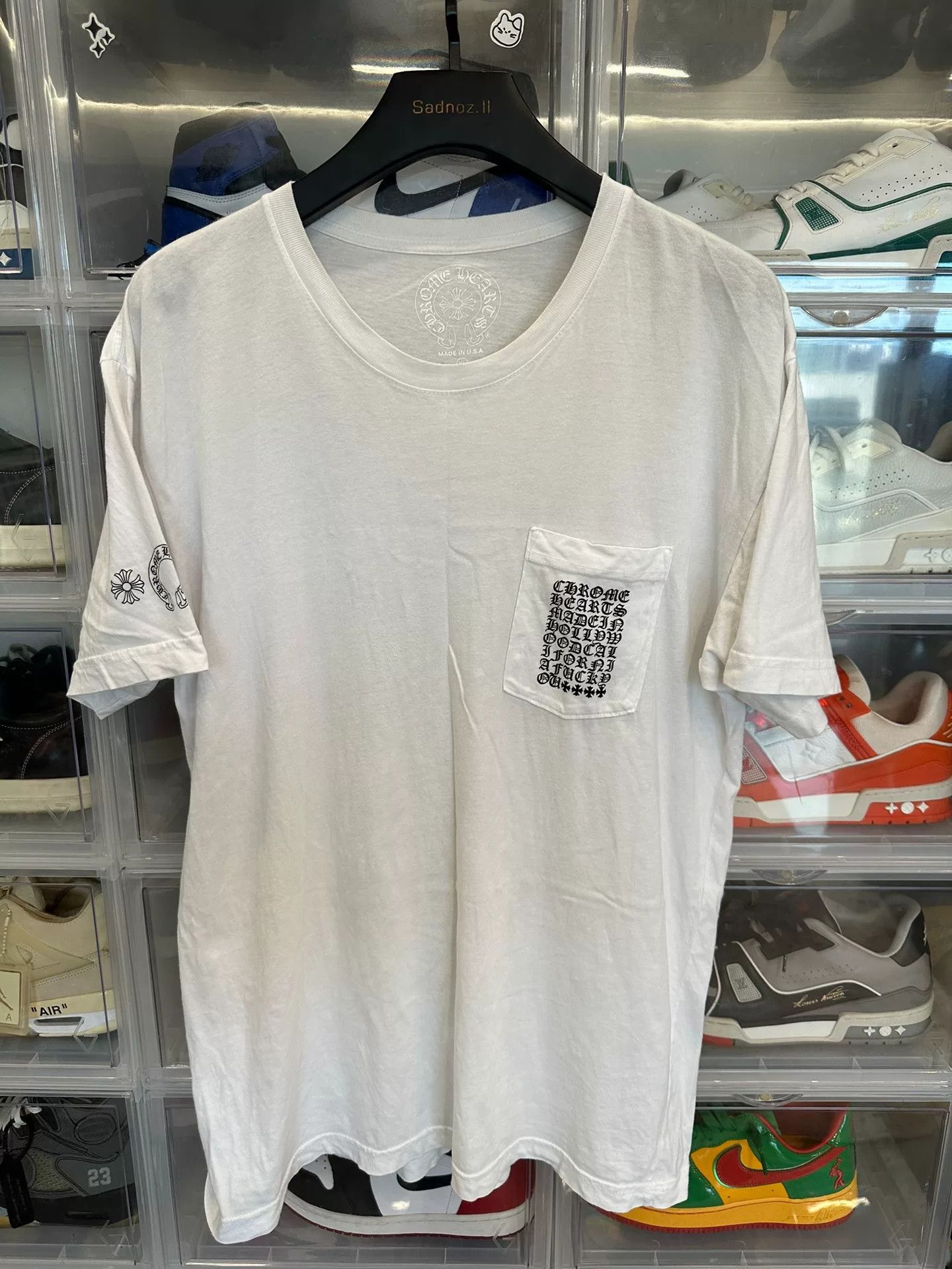 Chrome Hearts Chrome Hearts White Short-Sleeve Shirt Size US XL / EU 56 / 4 - 1 Thumbnail