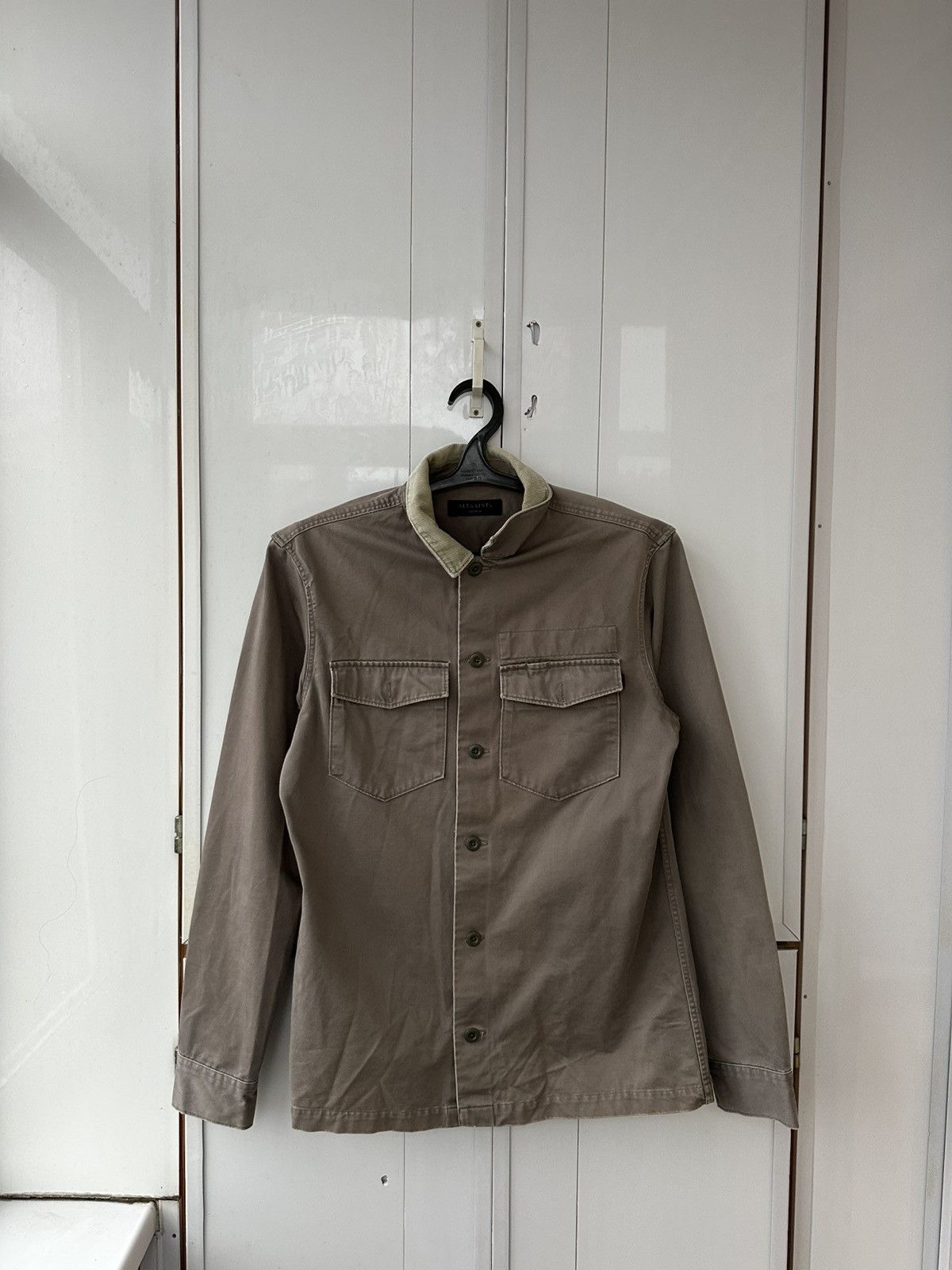 Allsaints Allsaints Multipocket OverShirt Brown Luxury Fit Size US M / EU 48-50 / 2 - 1 Thumbnail