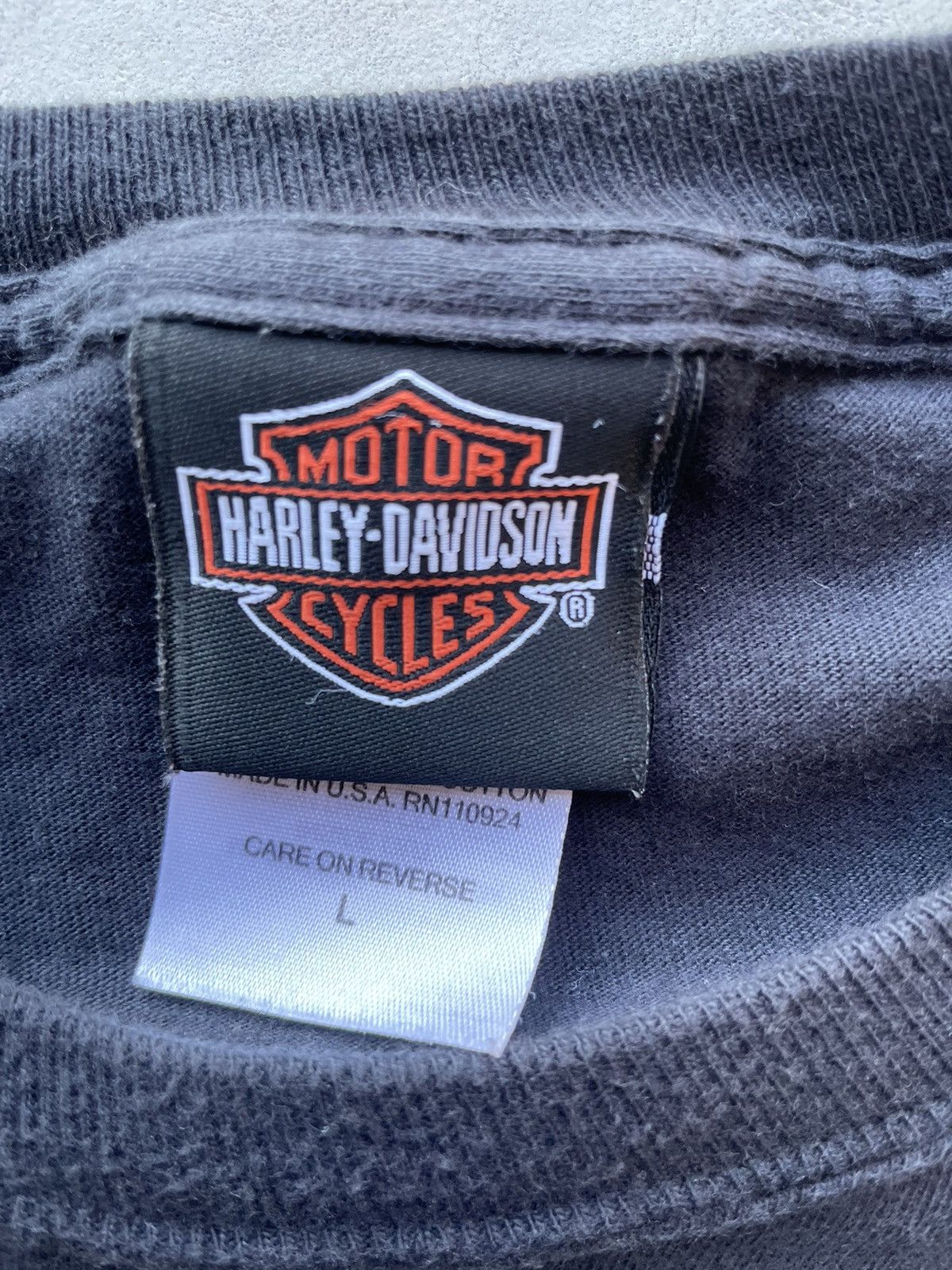 Harley Davidson × Vintage Vintage Harley Boston Tee Size US M / EU 48-50 / 2 - 3 Thumbnail