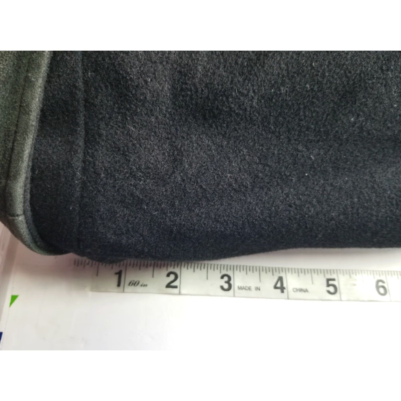 Vintage VINTAGE Unbranded Coat Wool Cashmere Black Women Size 4 Pea Coat Button Collared Winter See Measurements Family Paris Classic 90s? Size S / US 4 / IT 40 - 4 Thumbnail