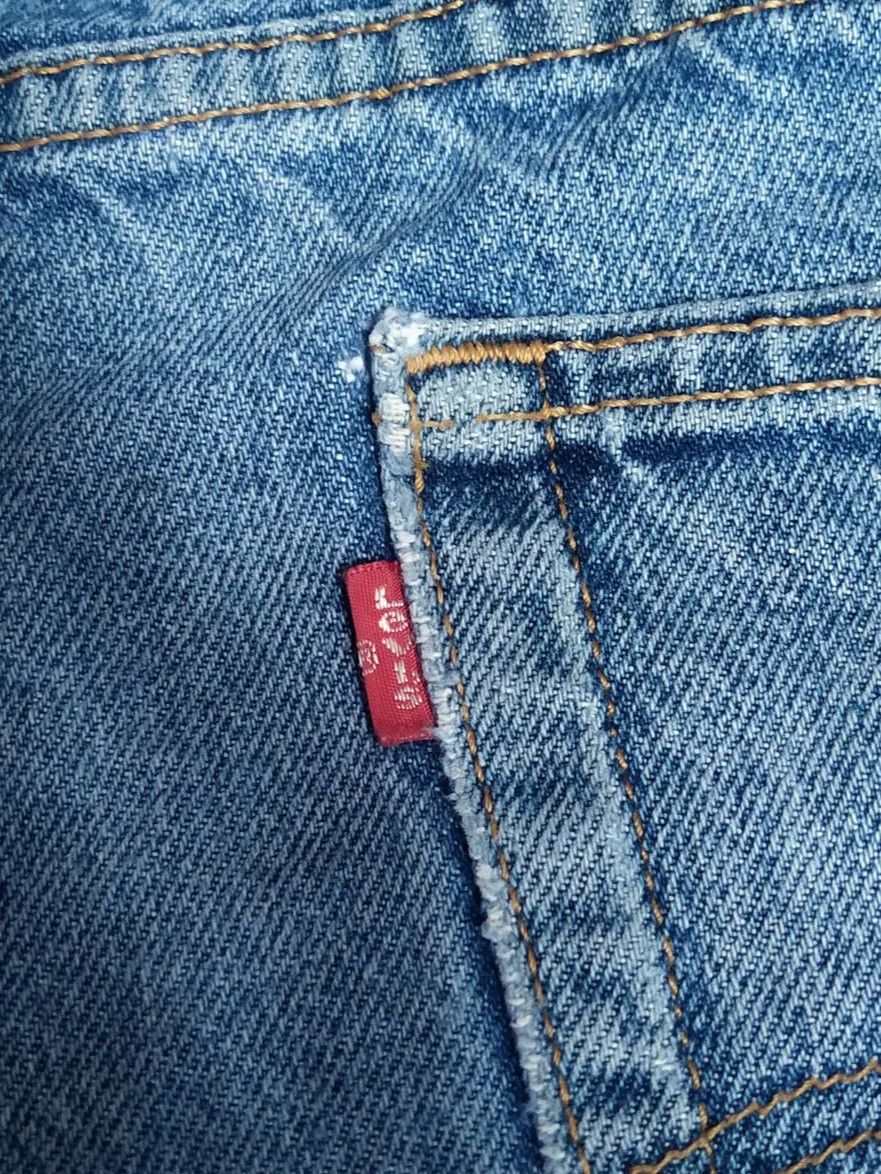 Levi's Vintage Levi’s 517 Bootcut Jeans Distressed Workwear Indigo Size US 36 / EU 52 - 6 Thumbnail
