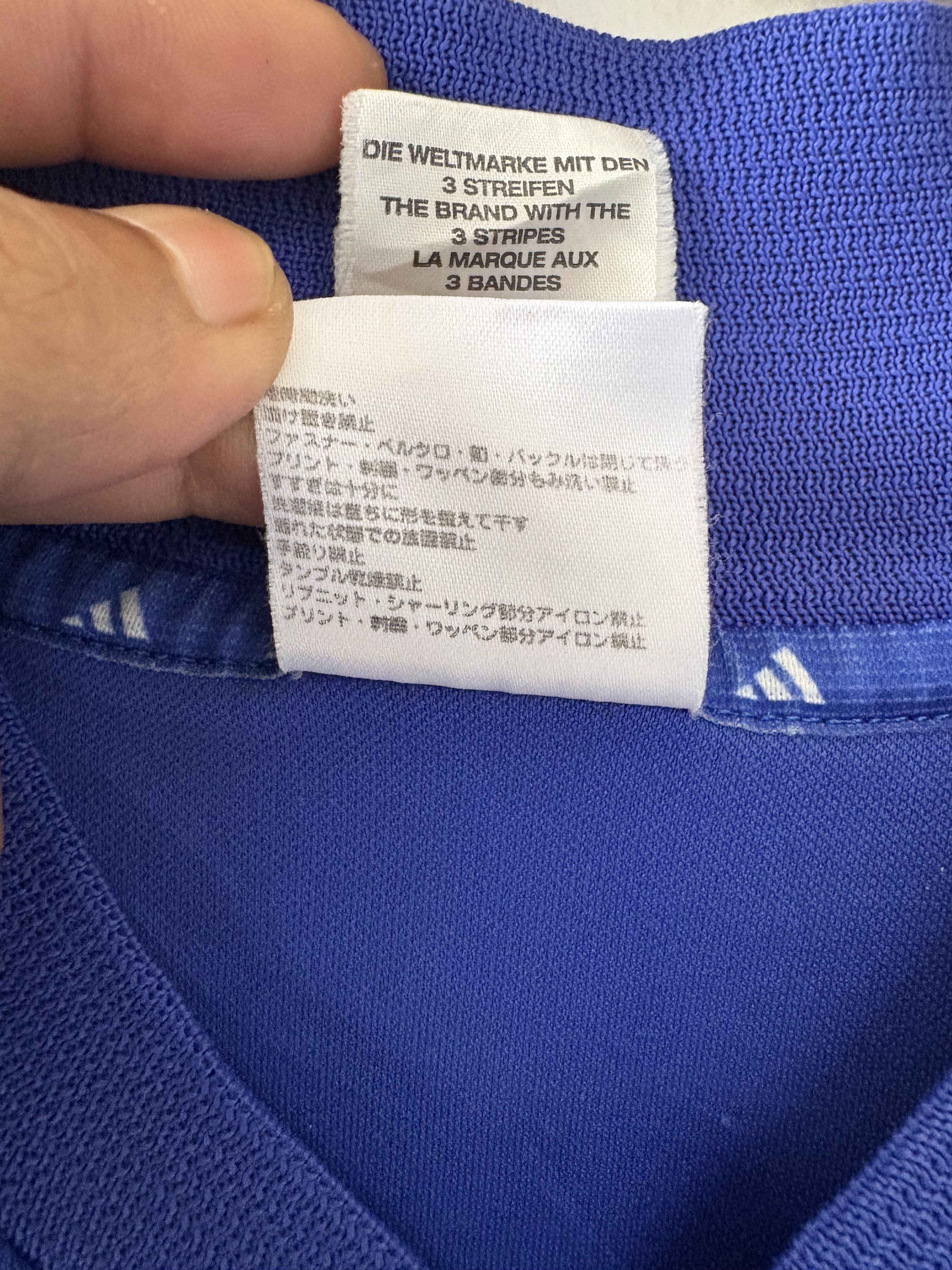 Adidas Vintage 00's jersey fance Size US L / EU 52-54 / 3 - 7 Thumbnail
