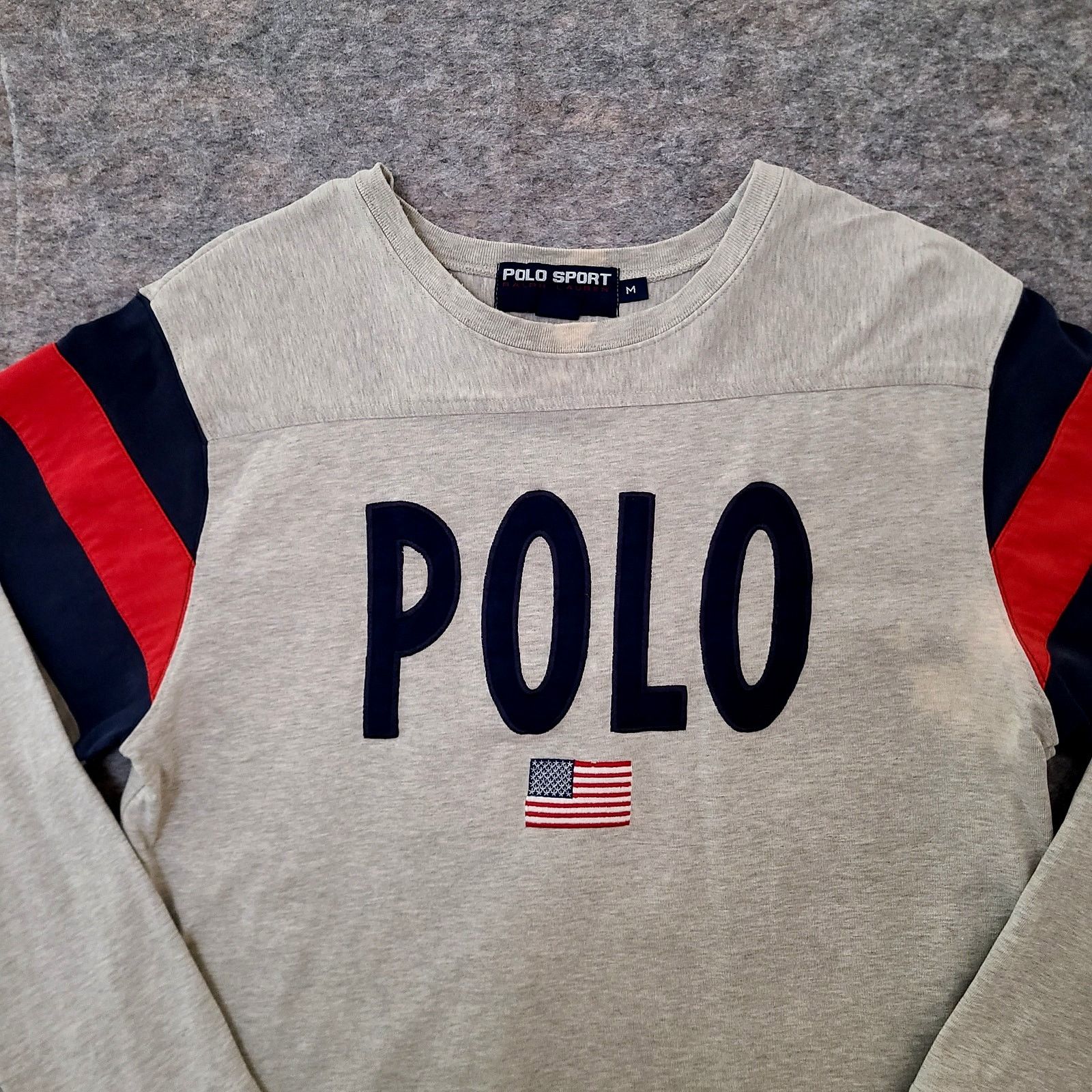 Polo Ralph Lauren Polo Sport Ralph Lauren Big Spell Medium Gray Embroidered Size US M / EU 48-50 / 2 - 2 Thumbnail