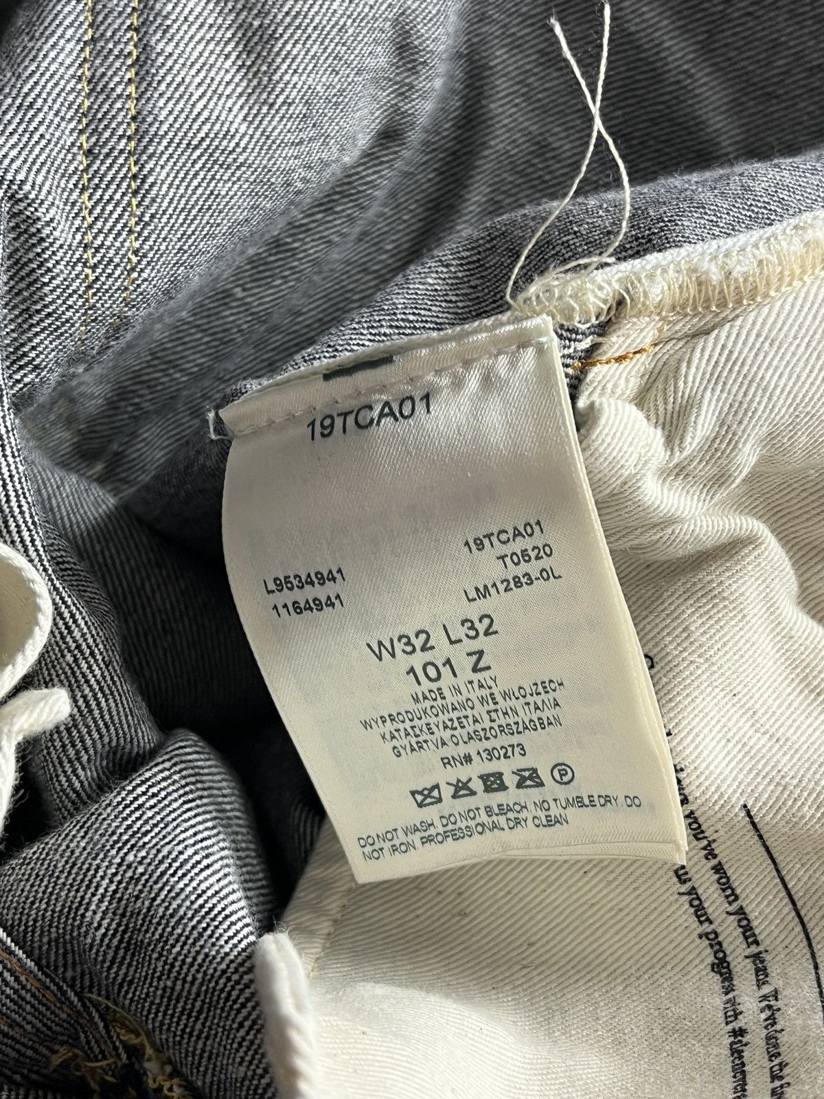 Lee DDP Lee Jeans 32x32 Mens 101Z Raw Selvedge Denim Jeans Size US 32 / EU 48 - 10 Thumbnail