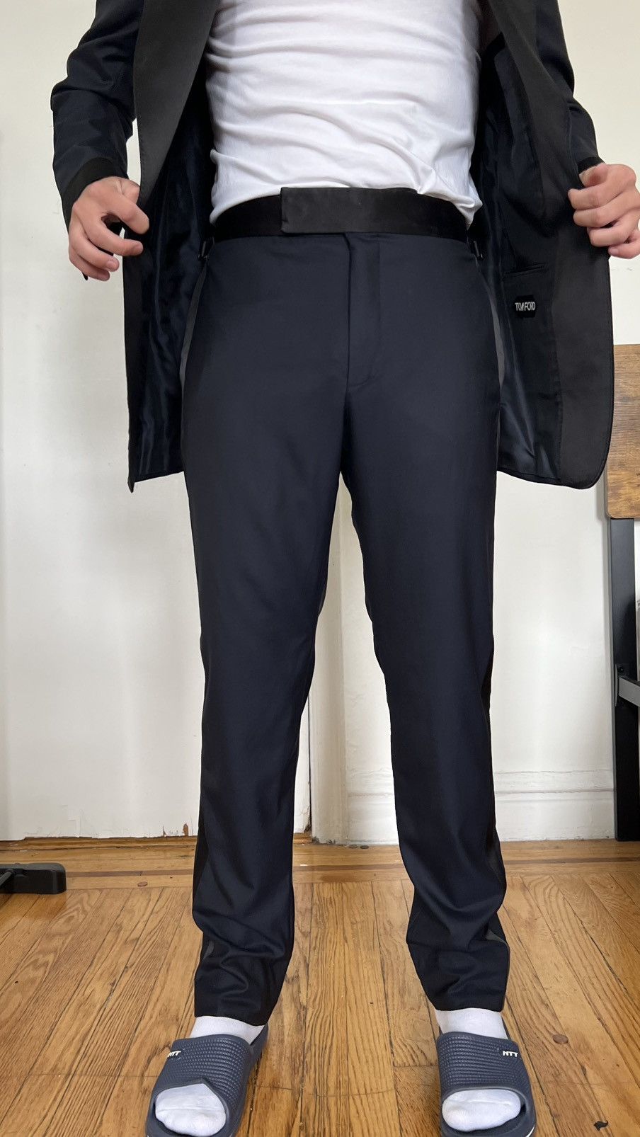 Tom Ford Tom Ford Formal Dinner Suit Size 50R - 2 Thumbnail