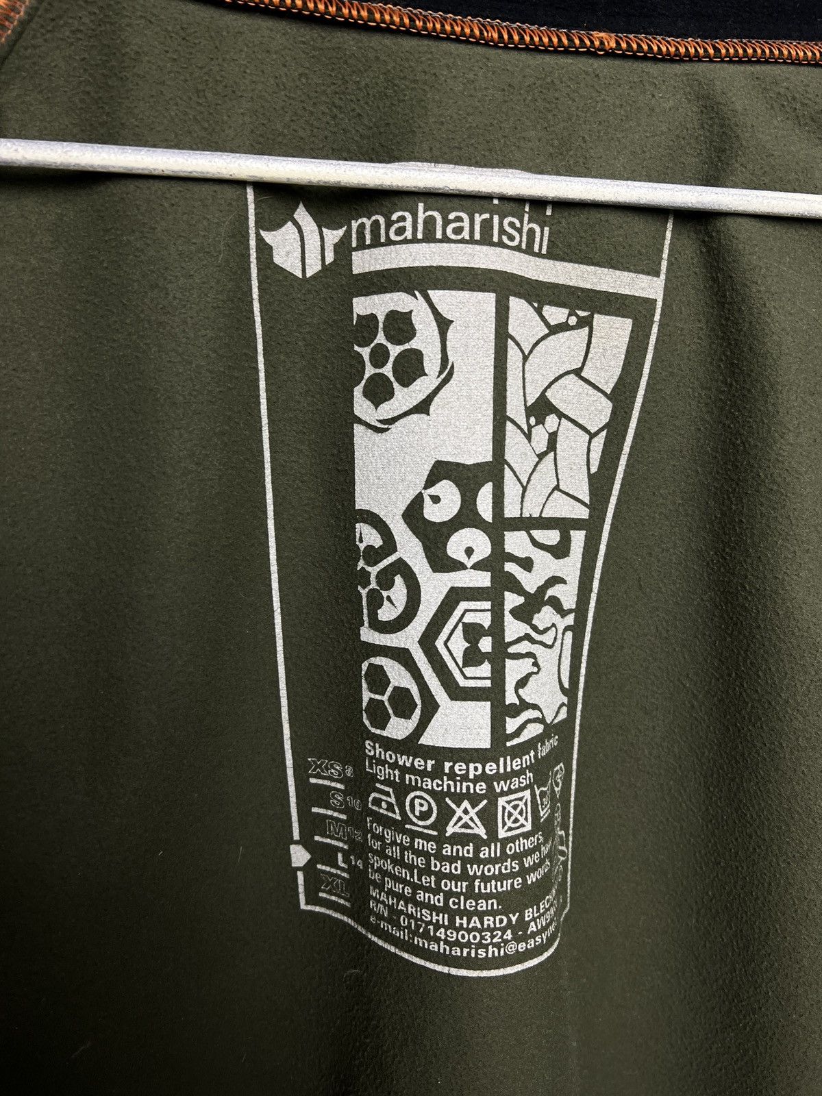 Maharishi maharishi ds 1999 proline textile waterproof jacket Size US L / EU 52-54 / 3 - 11 Thumbnail