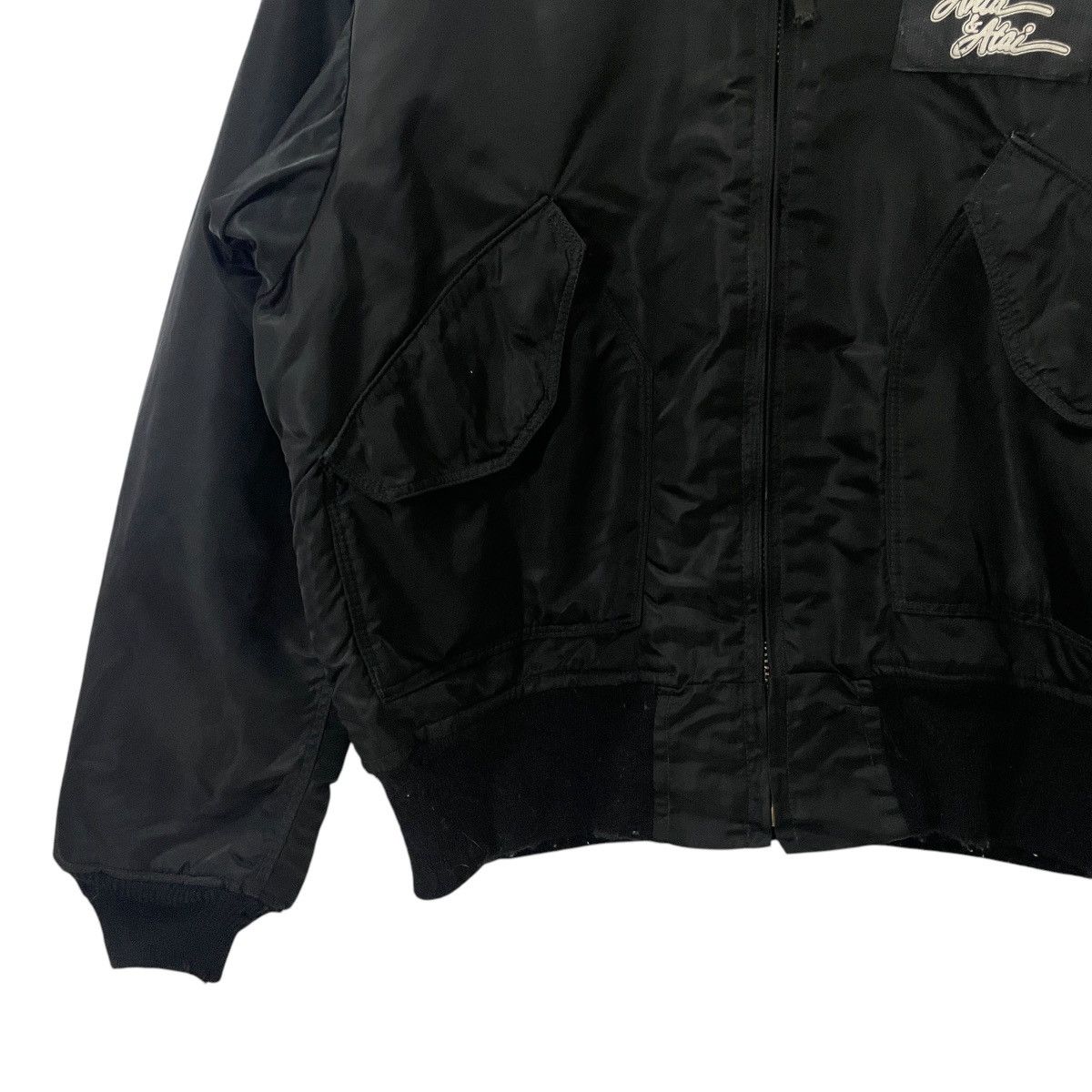 Alpha Industries Vintage 80s Alpha Industries Cwu-45/p Flight Jacket Size US XL / EU 56 / 4 - 9 Thumbnail