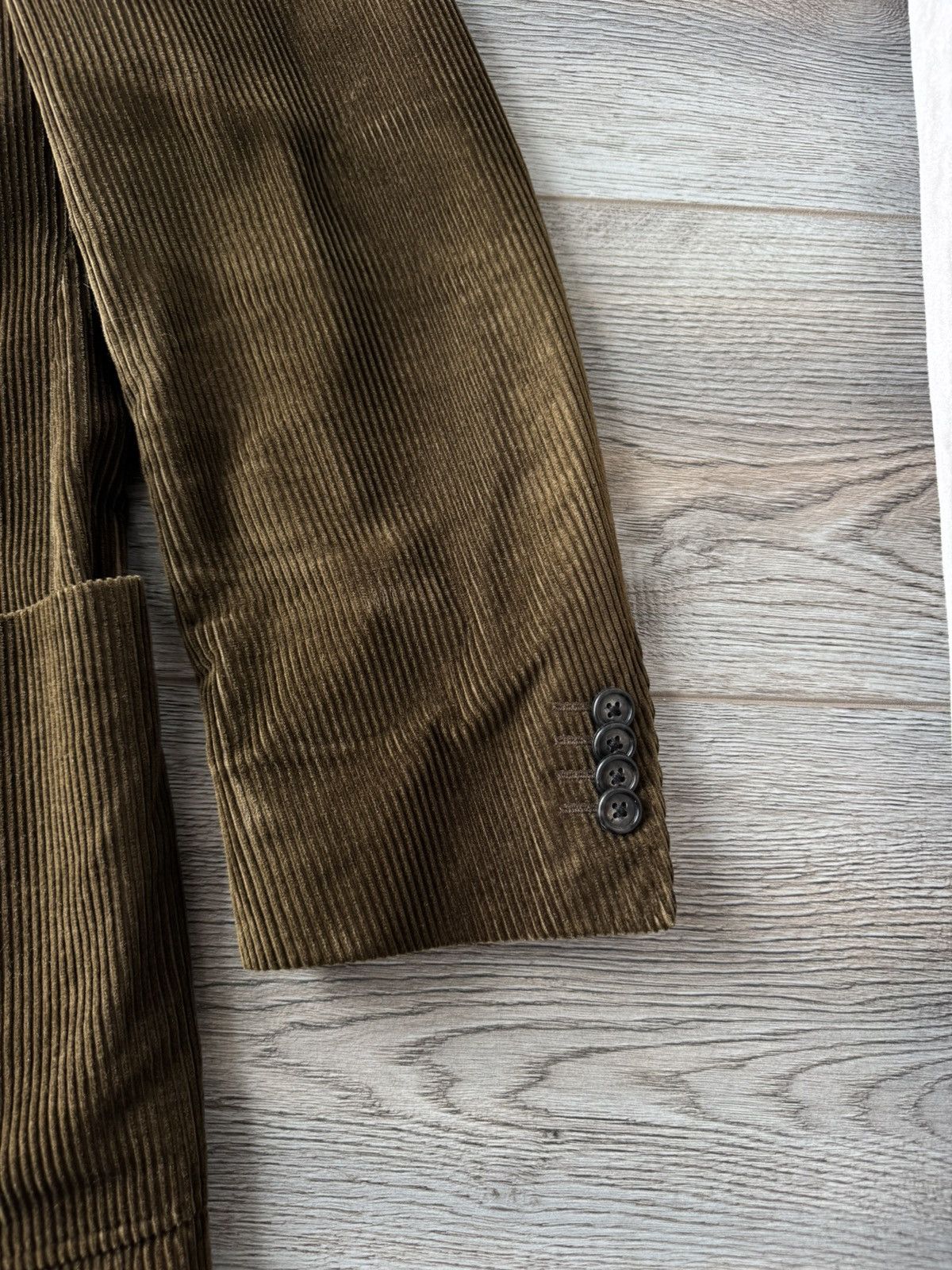 Corneliani Corneliani Corduroy Men's Blazer Size 48R - 4 Thumbnail