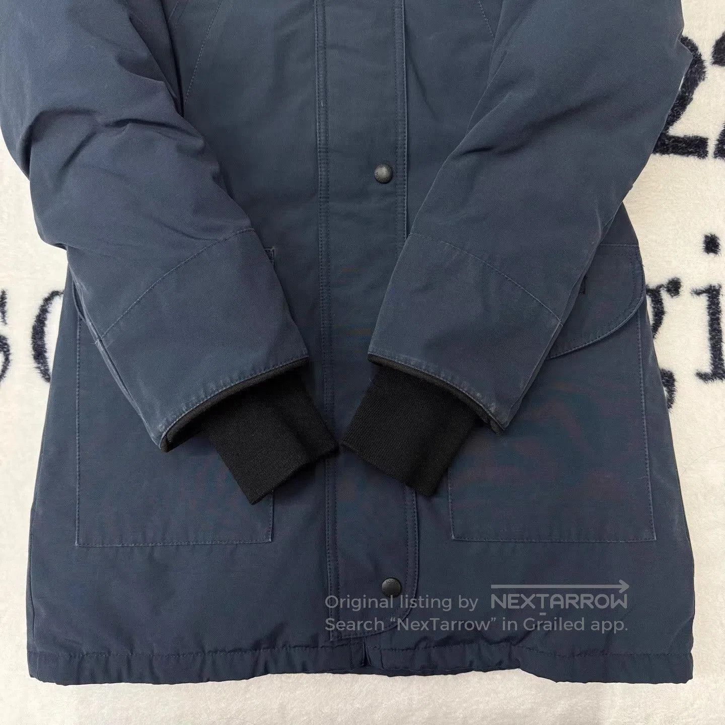 Canada Goose Blue Parka with Fur Trimmed Hood . Size US XS / EU 42 / 0 - 2 Thumbnail